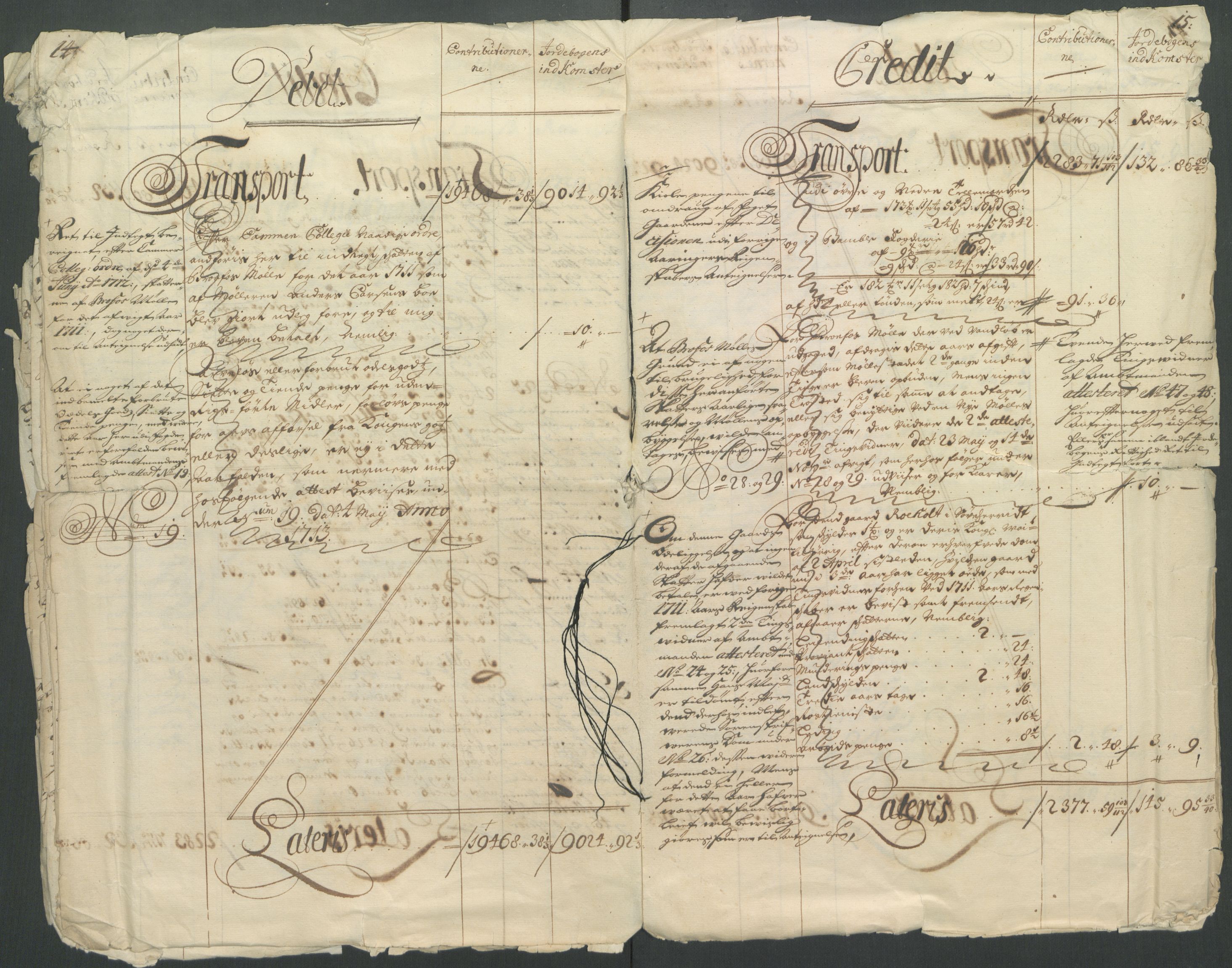 Rentekammeret inntil 1814, Reviderte regnskaper, Fogderegnskap, AV/RA-EA-4092/R36/L2123: Fogderegnskap Øvre og Nedre Telemark og Bamble, 1712, s. 9
