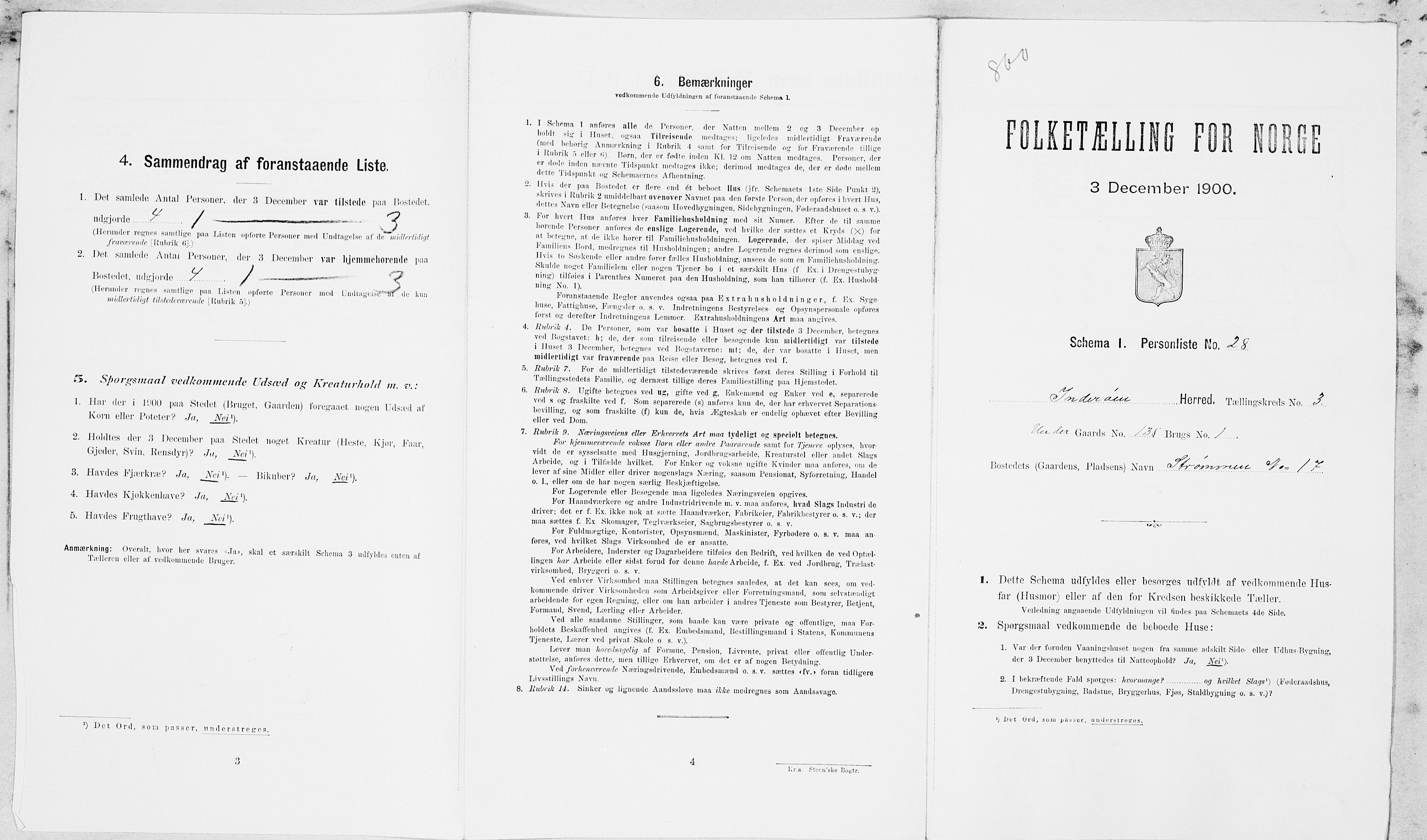 SAT, Folketelling 1900 for 1729 Inderøy herred, 1900, s. 454