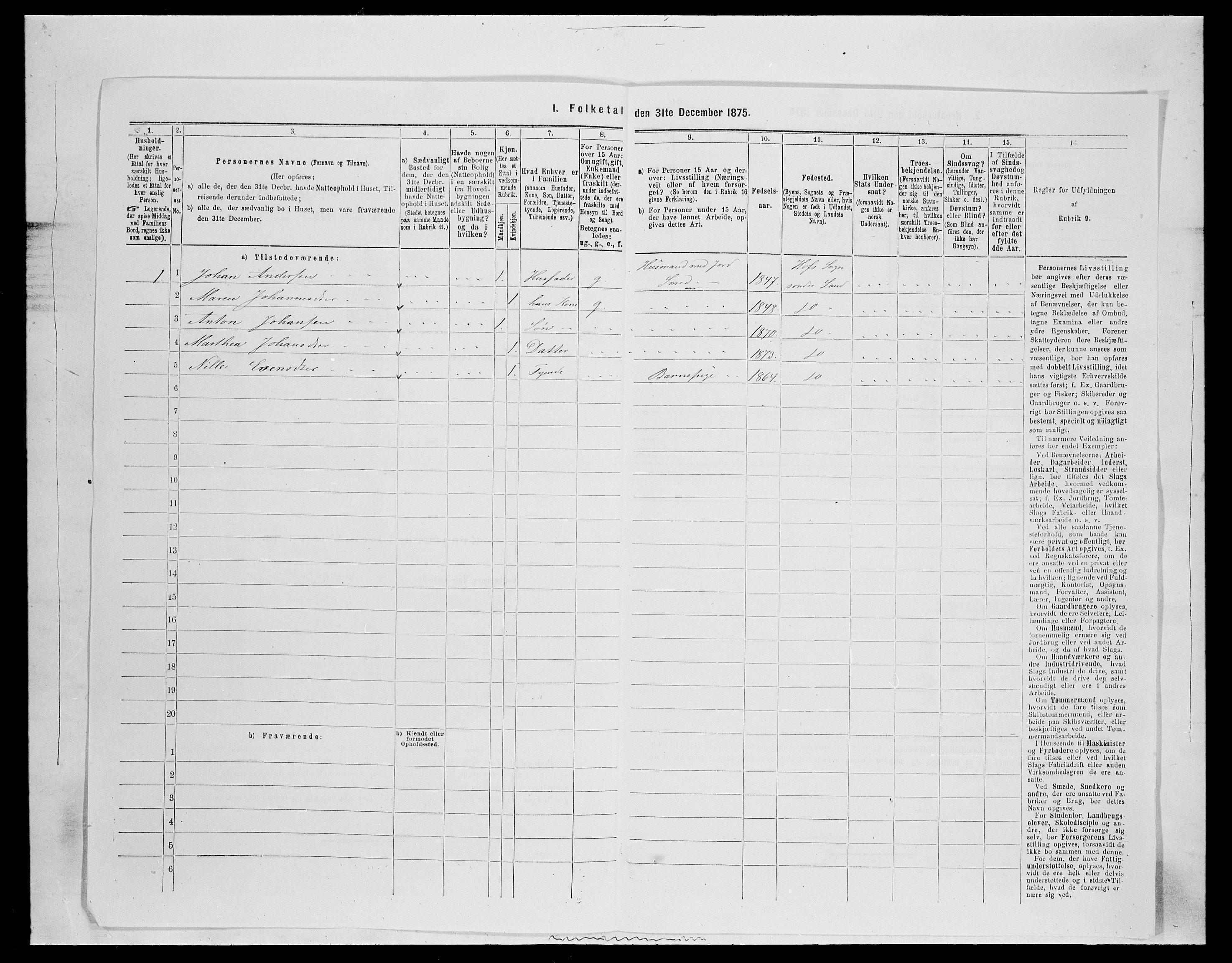 SAH, Folketelling 1875 for 0536P Søndre Land prestegjeld, 1875, s. 1472