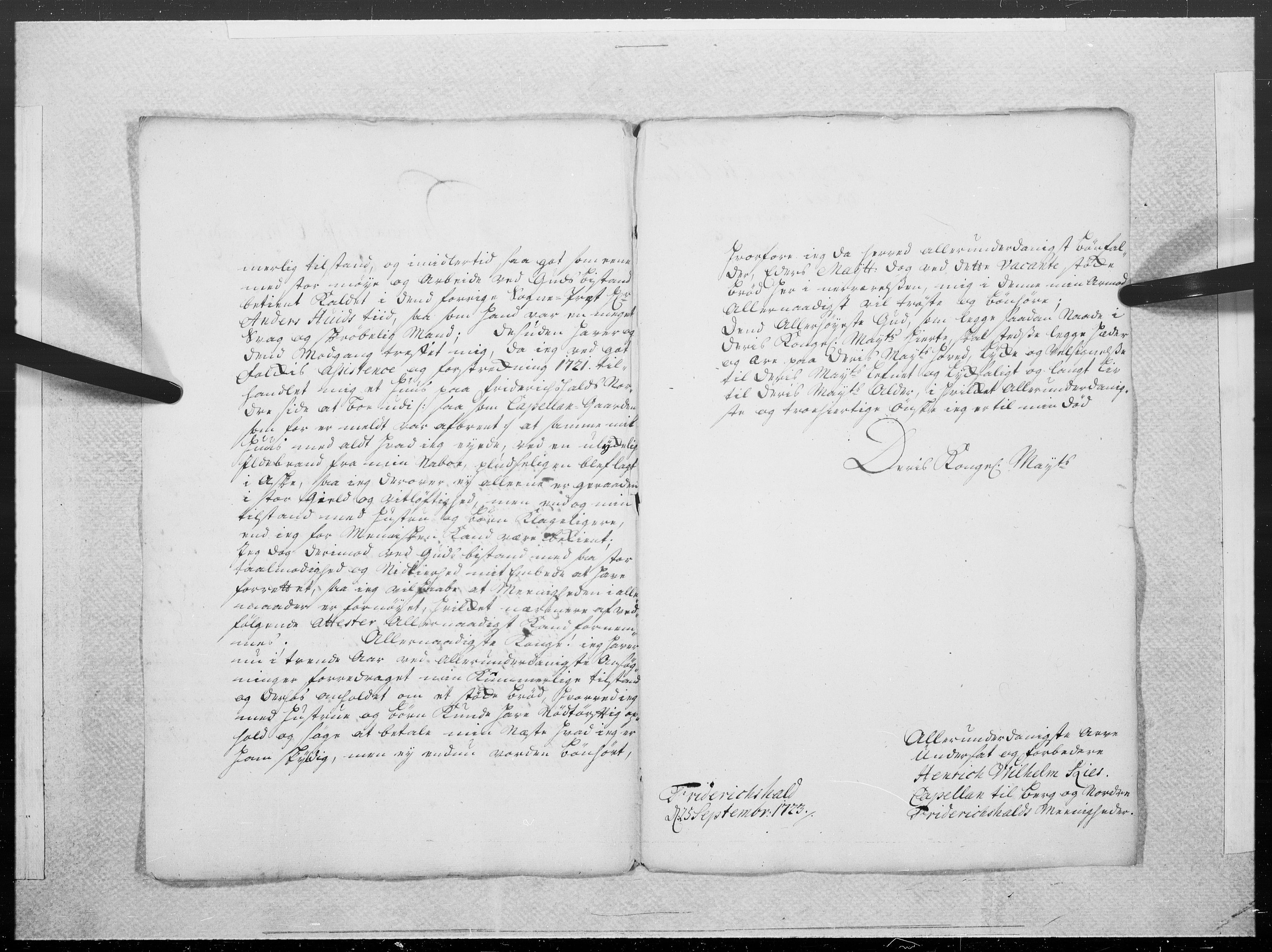 Danske Kanselli 1572-1799, AV/RA-EA-3023/F/Fc/Fcc/Fcca/L0093: Norske innlegg 1572-1799, 1723, s. 465