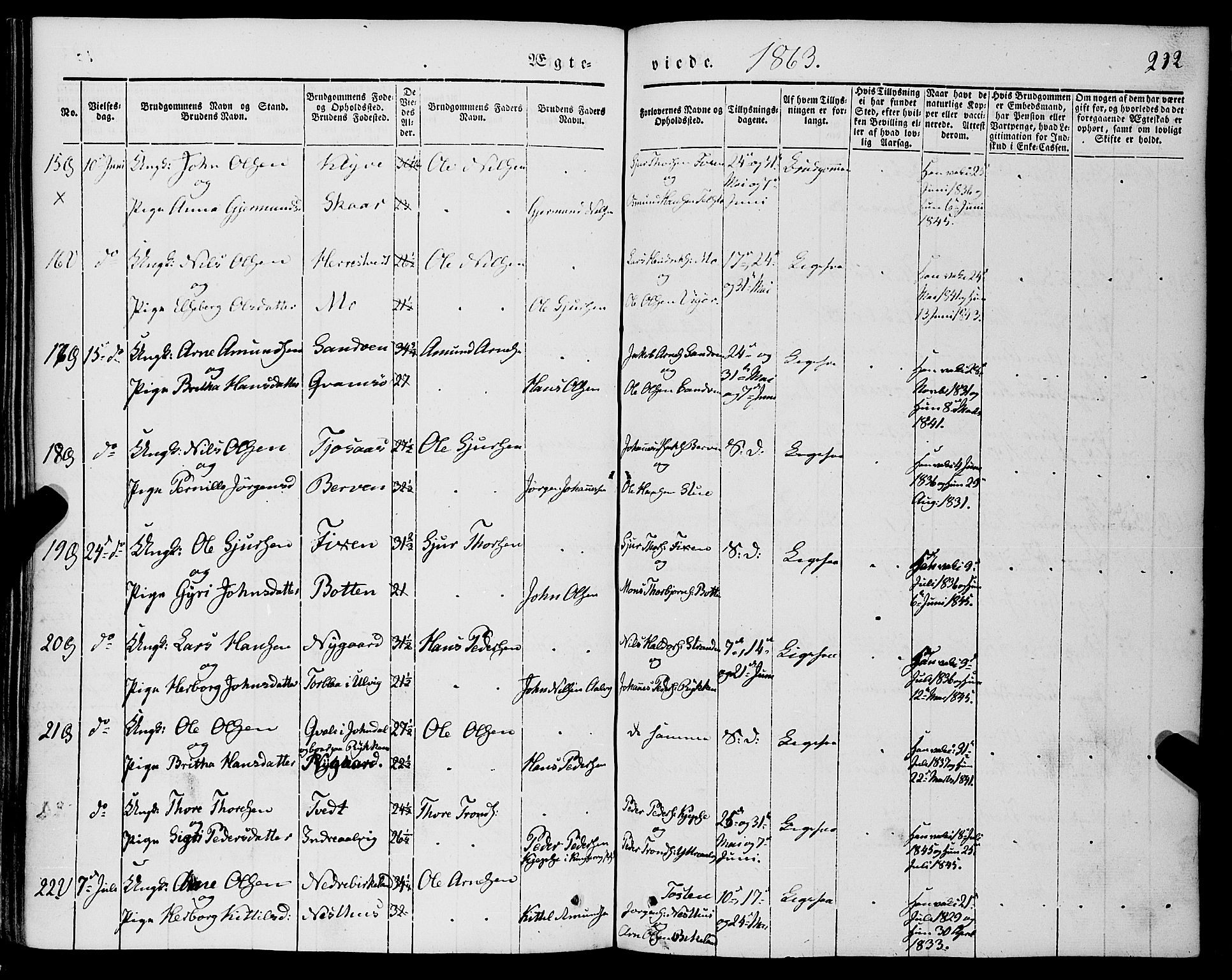 Kvam sokneprestembete, AV/SAB-A-76201/H/Haa: Ministerialbok nr. A 8, 1844-1863, s. 292