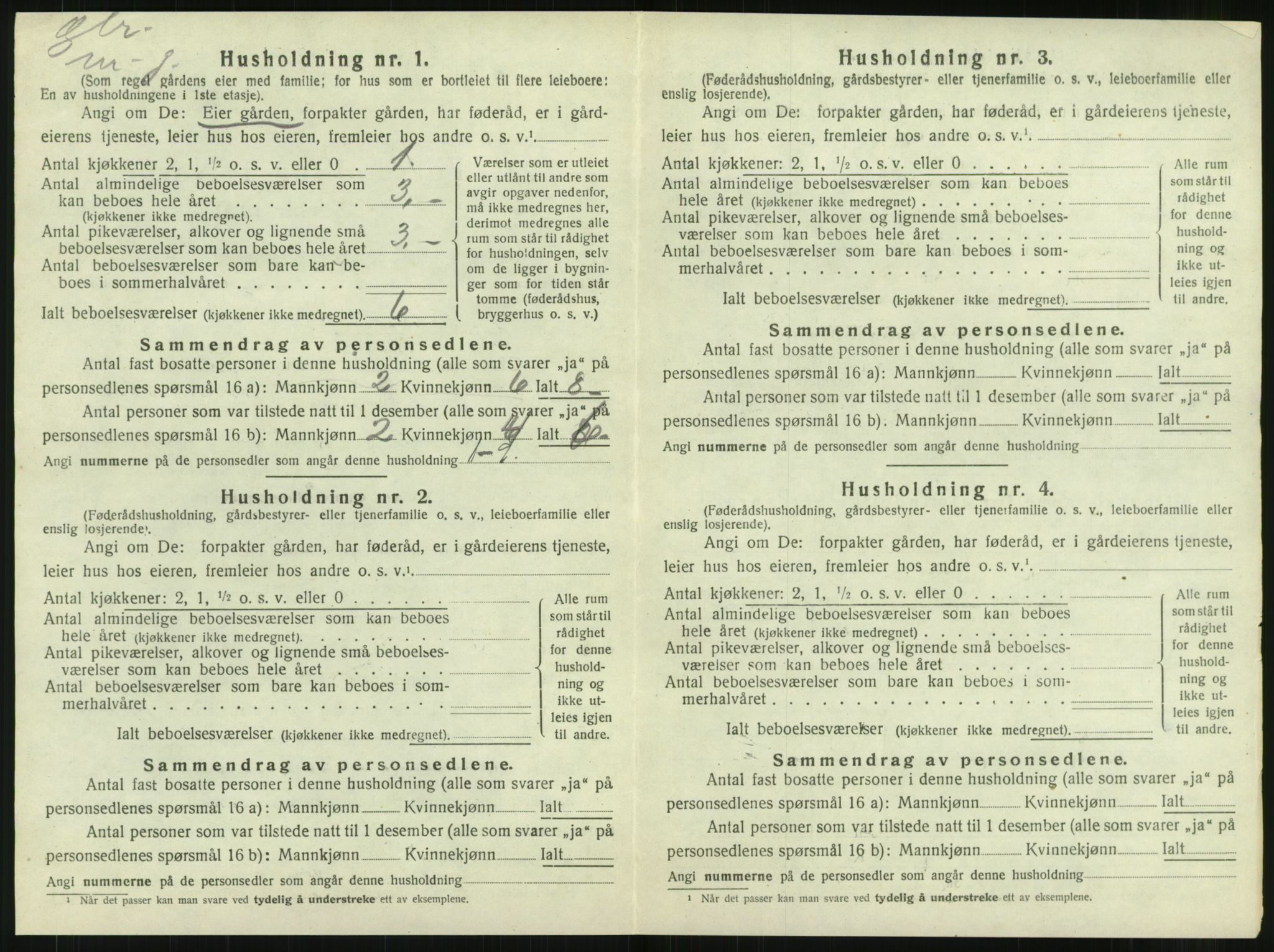 SAT, Folketelling 1920 for 1724 Verran herred, 1920, s. 49