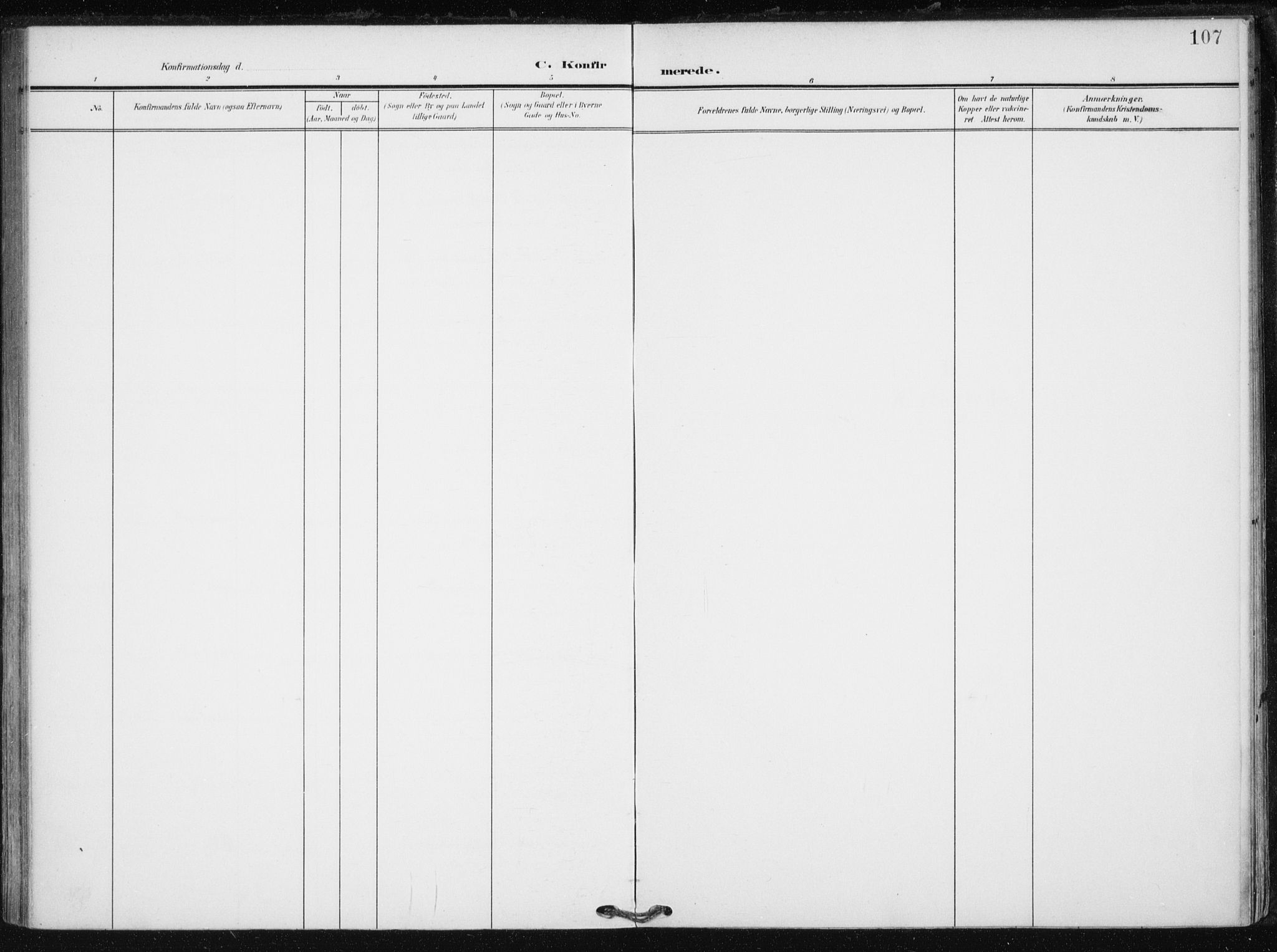 Tranøy sokneprestkontor, SATØ/S-1313/I/Ia/Iaa/L0013kirke: Ministerialbok nr. 13, 1905-1922, s. 107