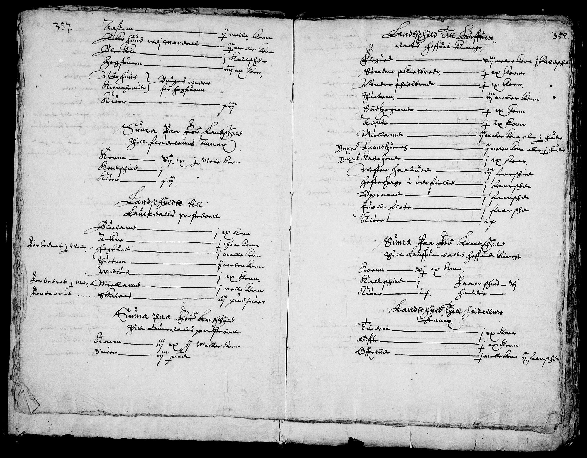 Rentekammeret inntil 1814, Realistisk ordnet avdeling, AV/RA-EA-4070/Fc/Fca/L0002/0003: [Ca II]  Kristiansand stift / Gjenpart av Stavanger stiftsbok (Grågås) med jordebok for prestebordene i Øvre Telemark (Skattlandet), 1624