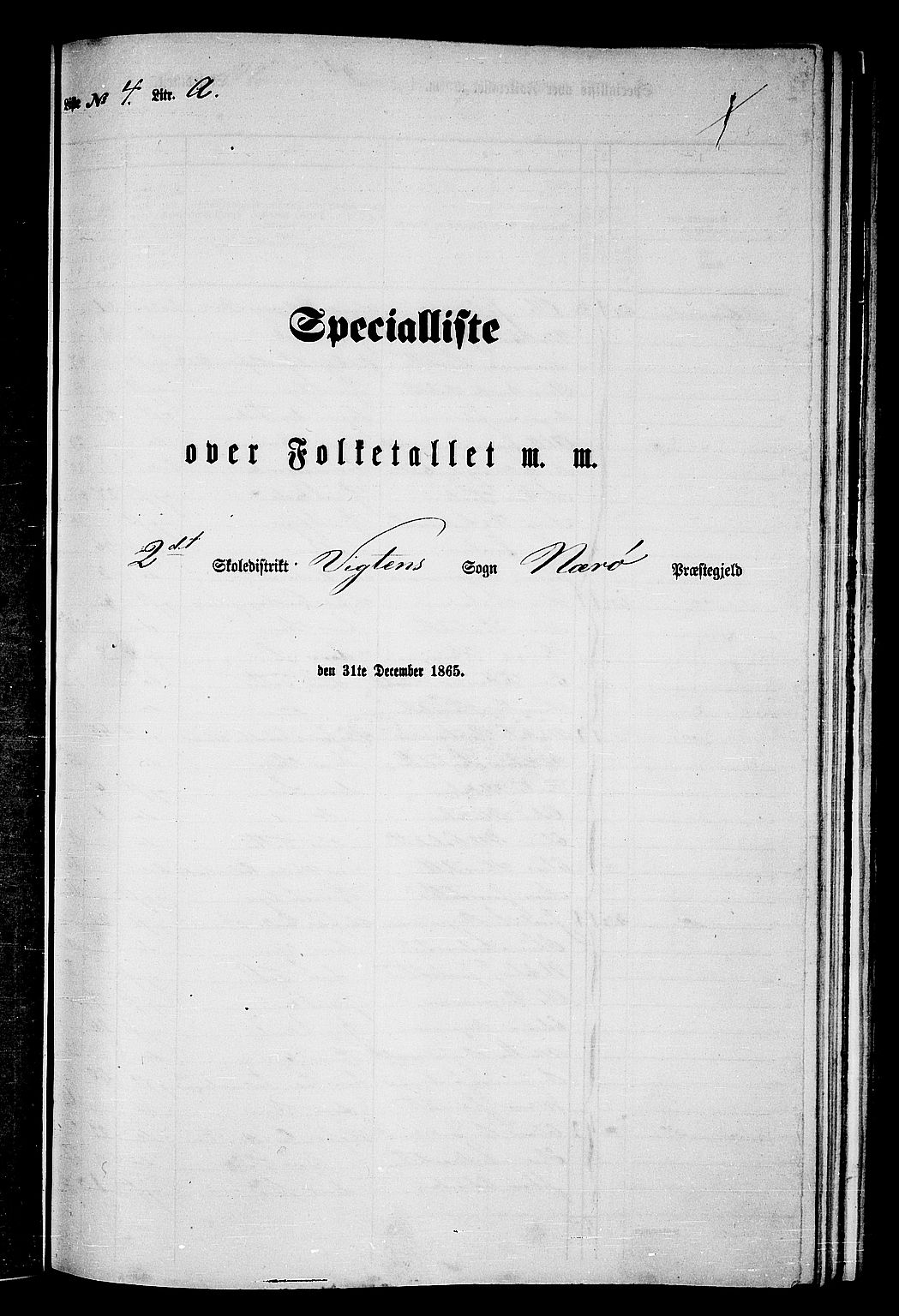 RA, Folketelling 1865 for 1751P Nærøy prestegjeld, 1865, s. 102