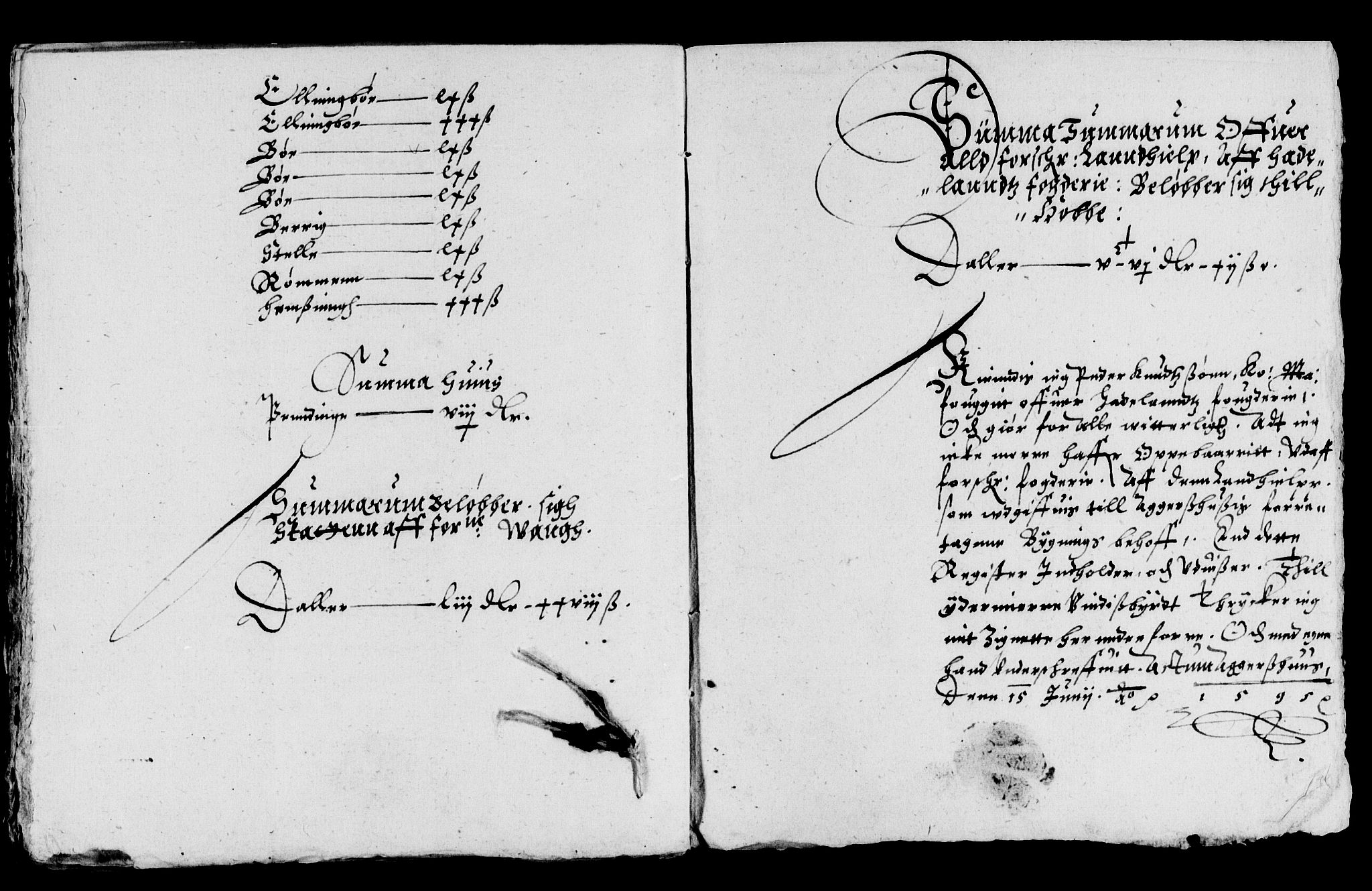 Rentekammeret inntil 1814, Reviderte regnskaper, Lensregnskaper, AV/RA-EA-5023/R/Rb/Rba/L0007: Akershus len, 1588-1597