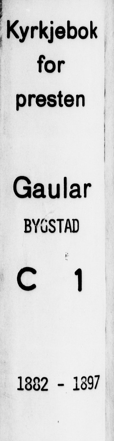Gaular sokneprestembete, SAB/A-80001/H/Haa: Ministerialbok nr. C 1, 1882-1897