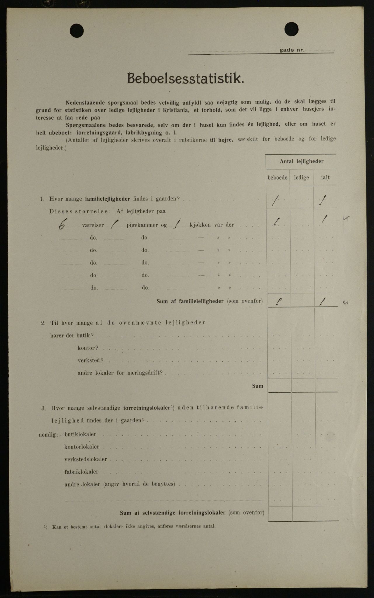 OBA, Kommunal folketelling 1.2.1908 for Kristiania kjøpstad, 1908, s. 95627