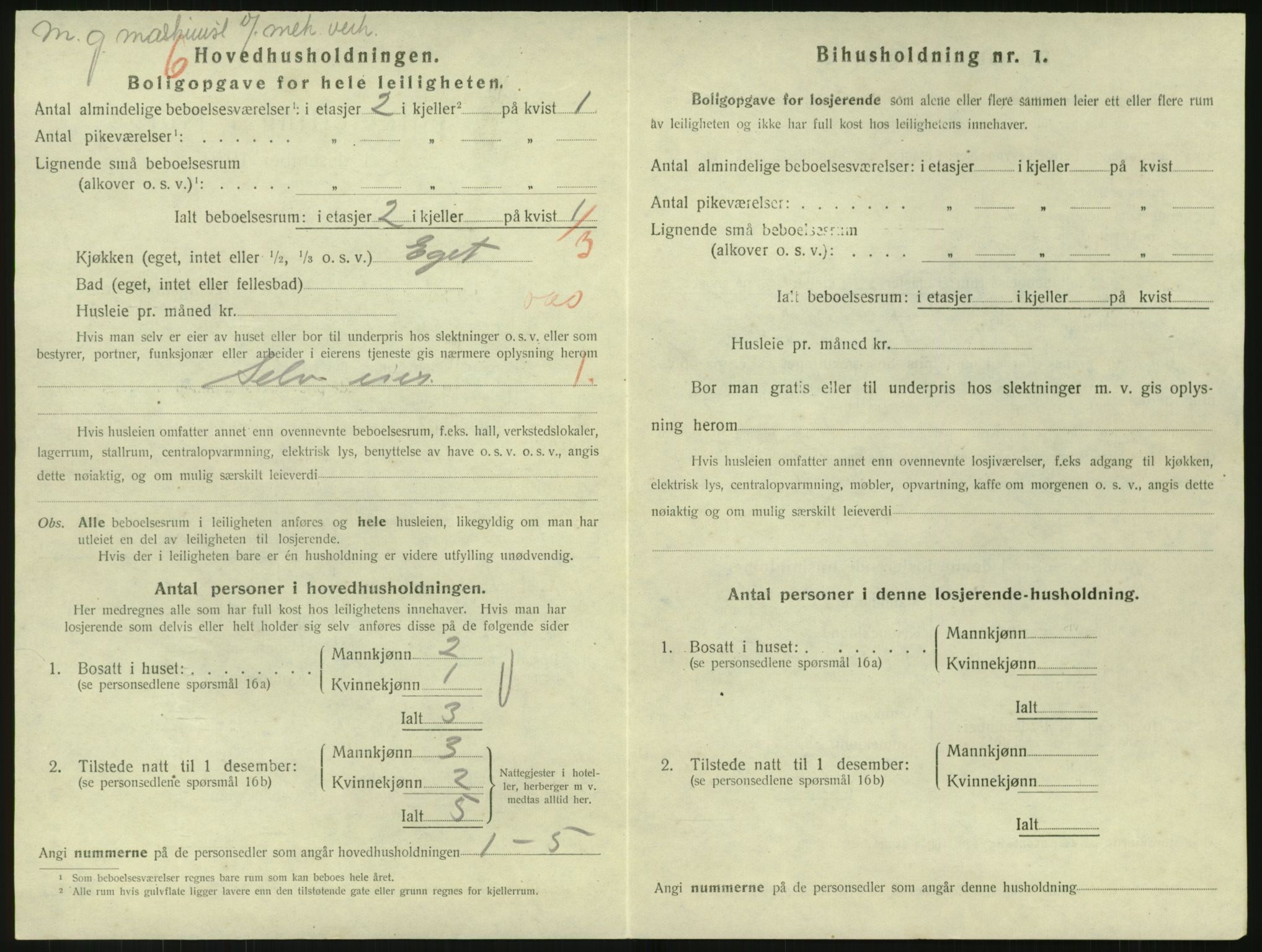 SAK, Folketelling 1920 for 0903 Arendal kjøpstad, 1920, s. 9033