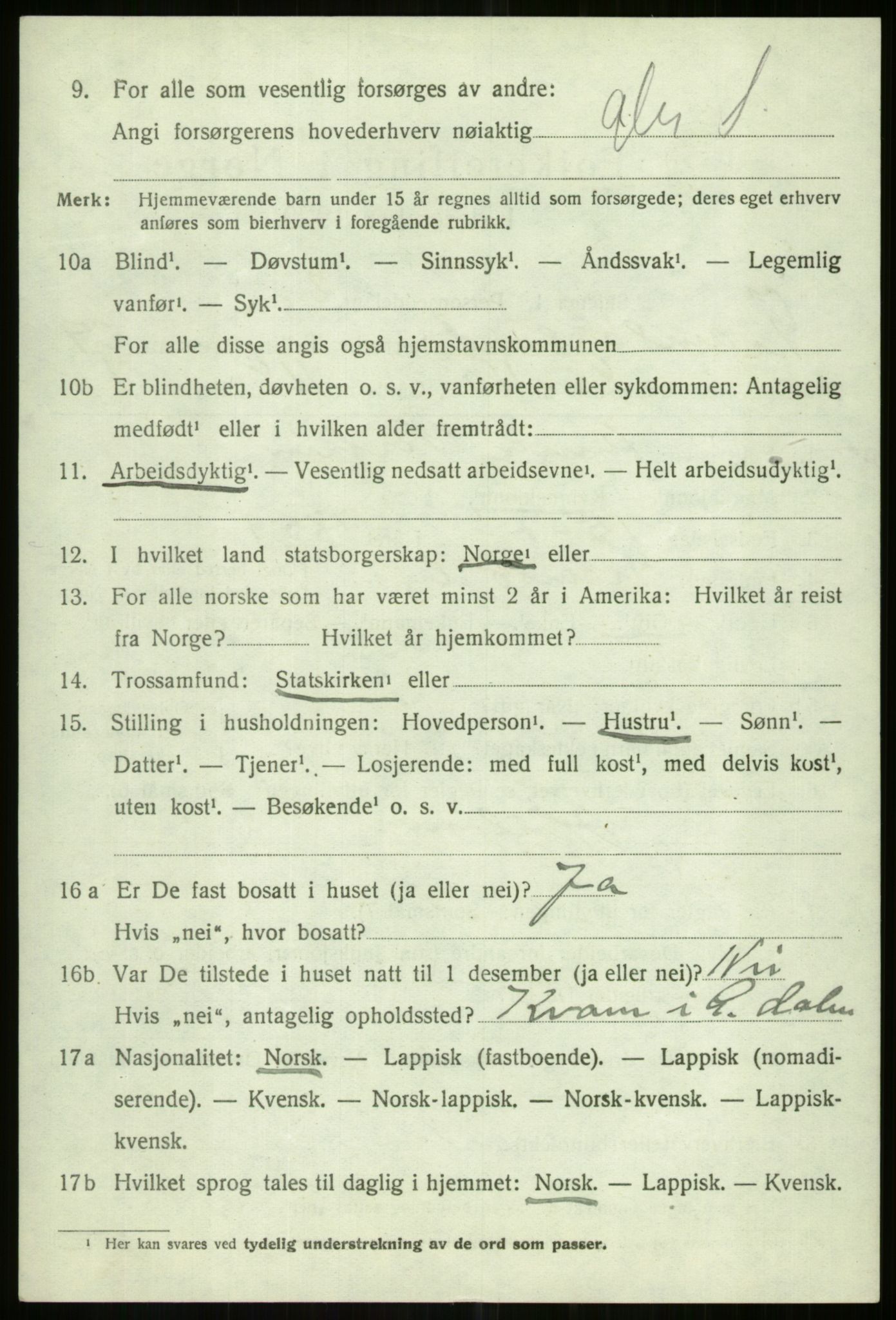 SATØ, Folketelling 1920 for 1934 Tromsøysund herred, 1920, s. 13833