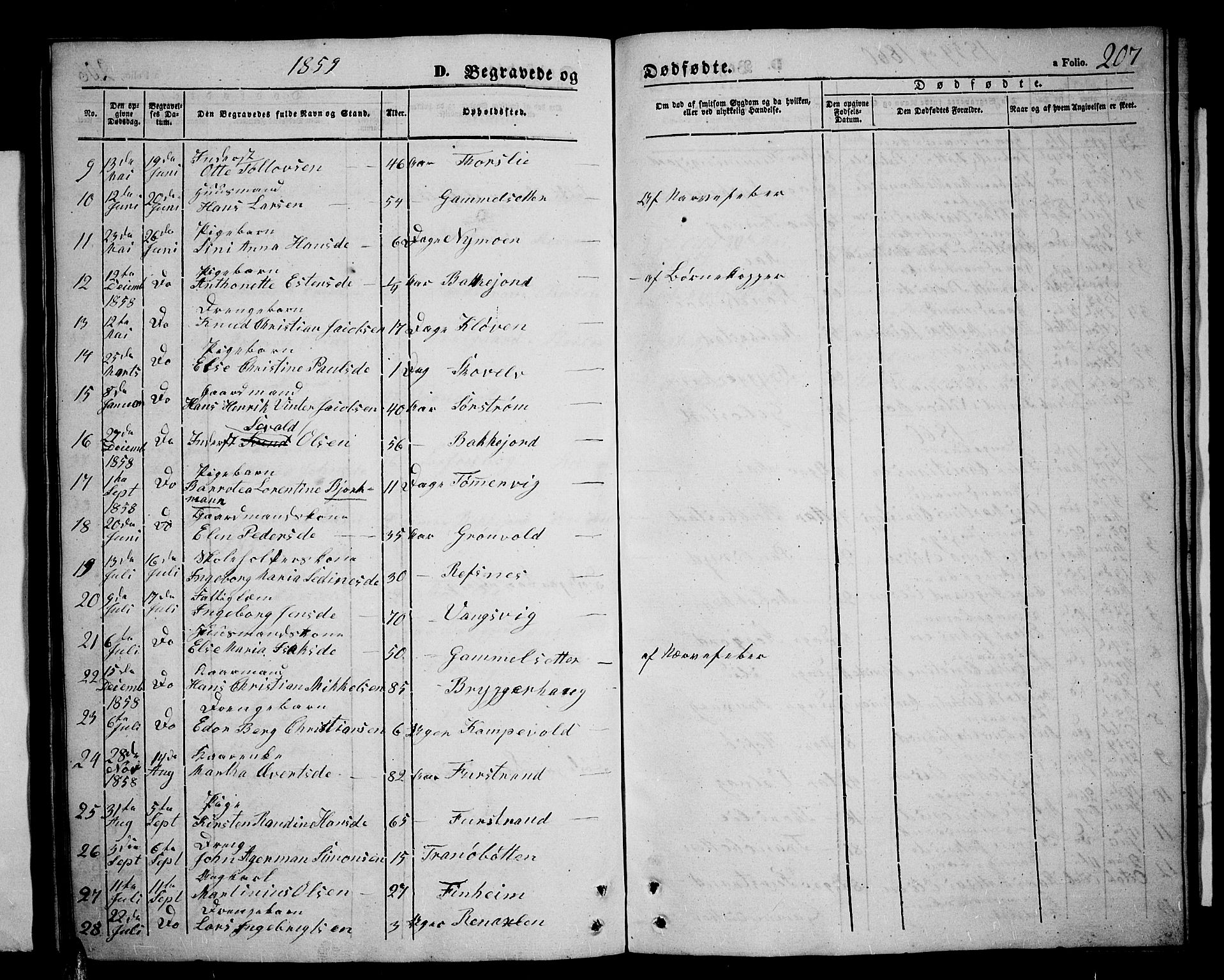 Tranøy sokneprestkontor, AV/SATØ-S-1313/I/Ia/Iab/L0002klokker: Klokkerbok nr. 2, 1847-1860, s. 207