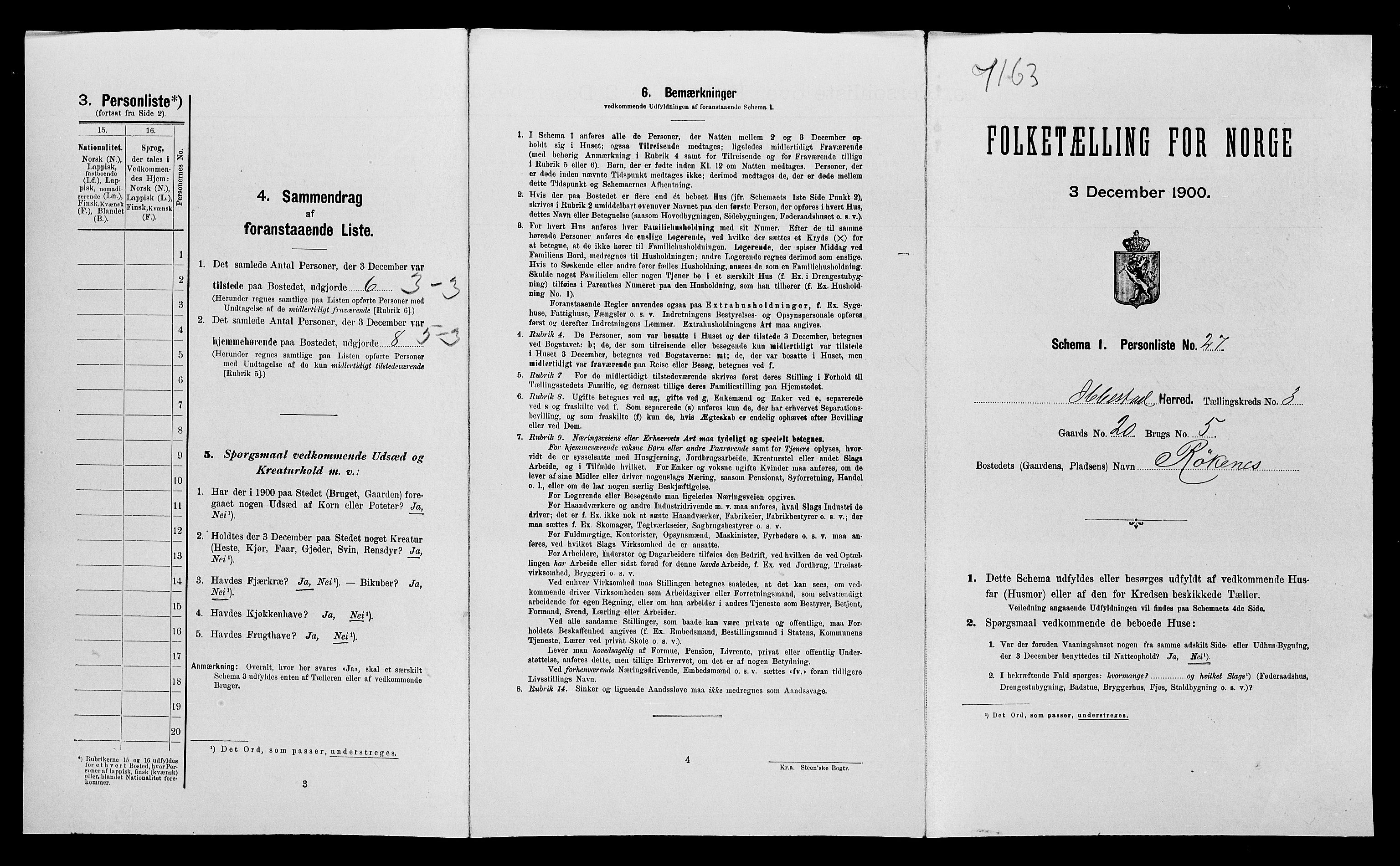 SATØ, Folketelling 1900 for 1917 Ibestad herred, 1900, s. 514