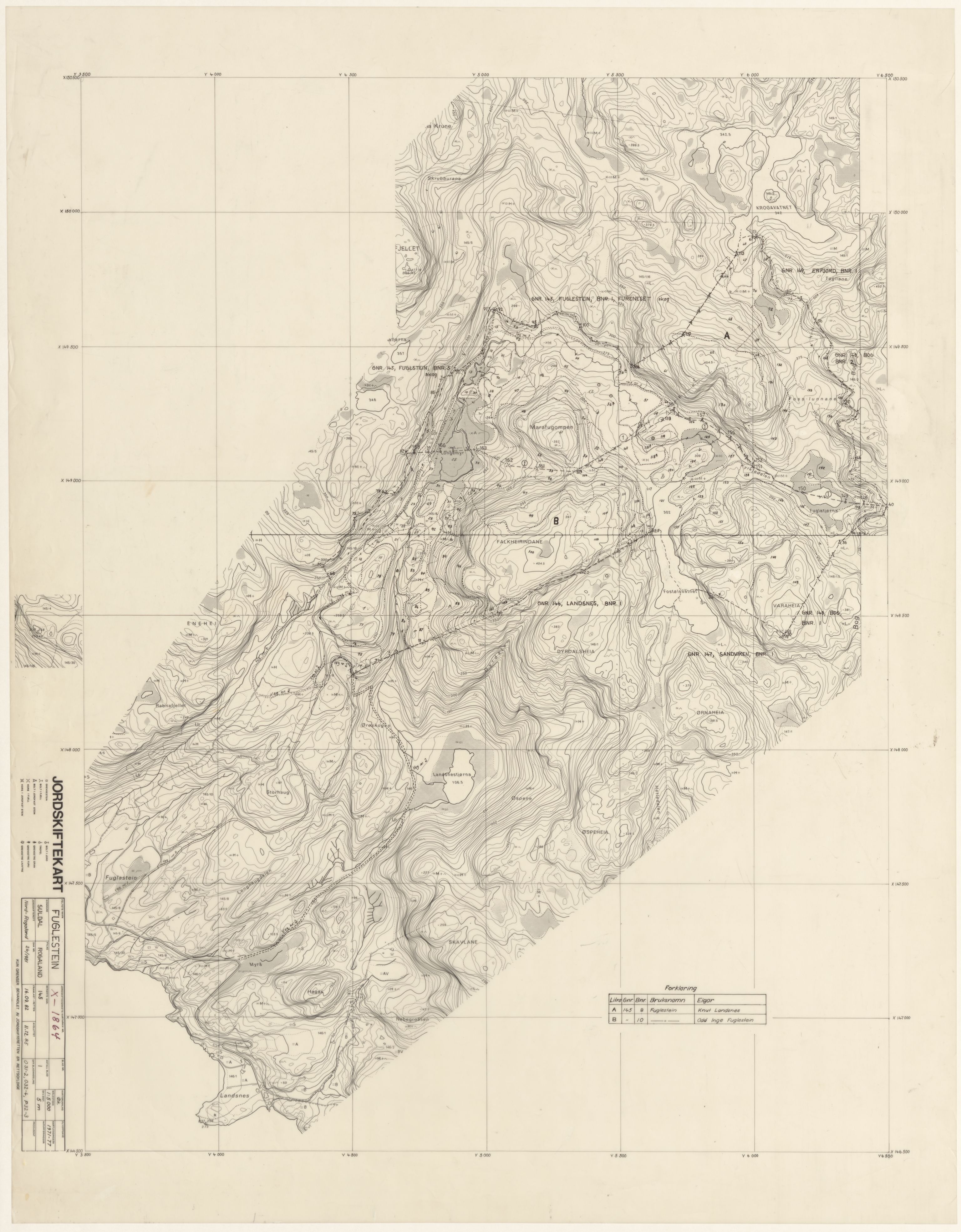 Jordskifteverkets kartarkiv, AV/RA-S-3929/T, 1859-1988, s. 2299