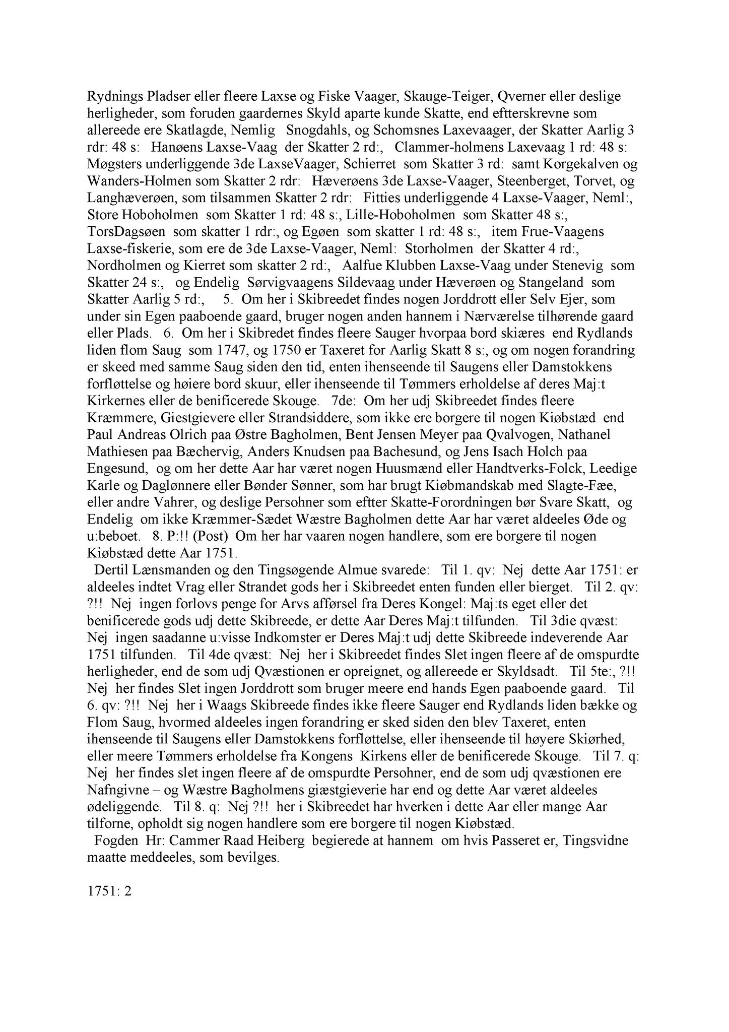 Samling av fulltekstavskrifter, SAB/FULLTEKST/A/12/0036: Sunnhordland sorenskriveri, tingbok nr. A 36, 1751-1755