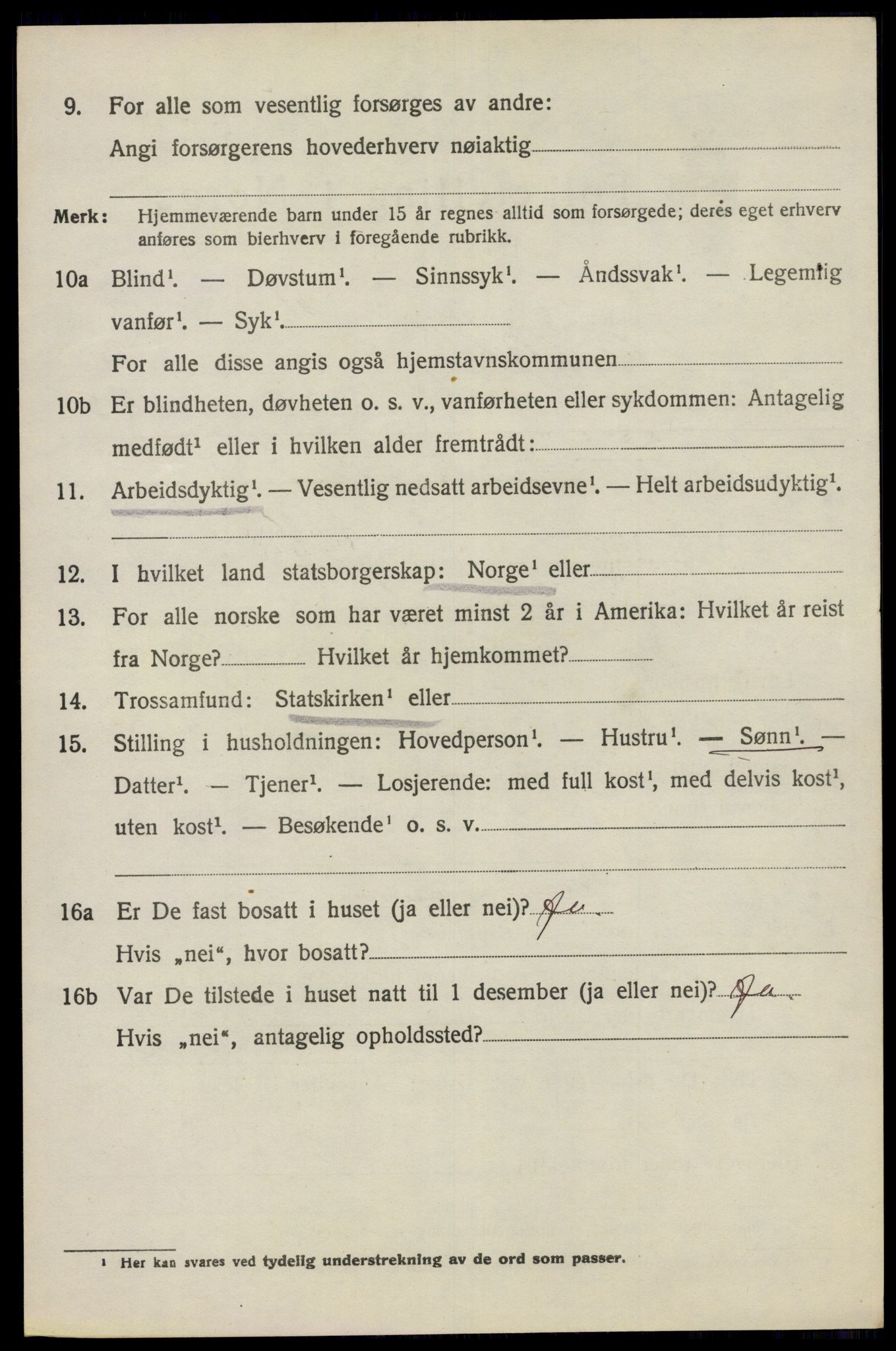SAO, Folketelling 1920 for 0214 Ås herred, 1920, s. 4167