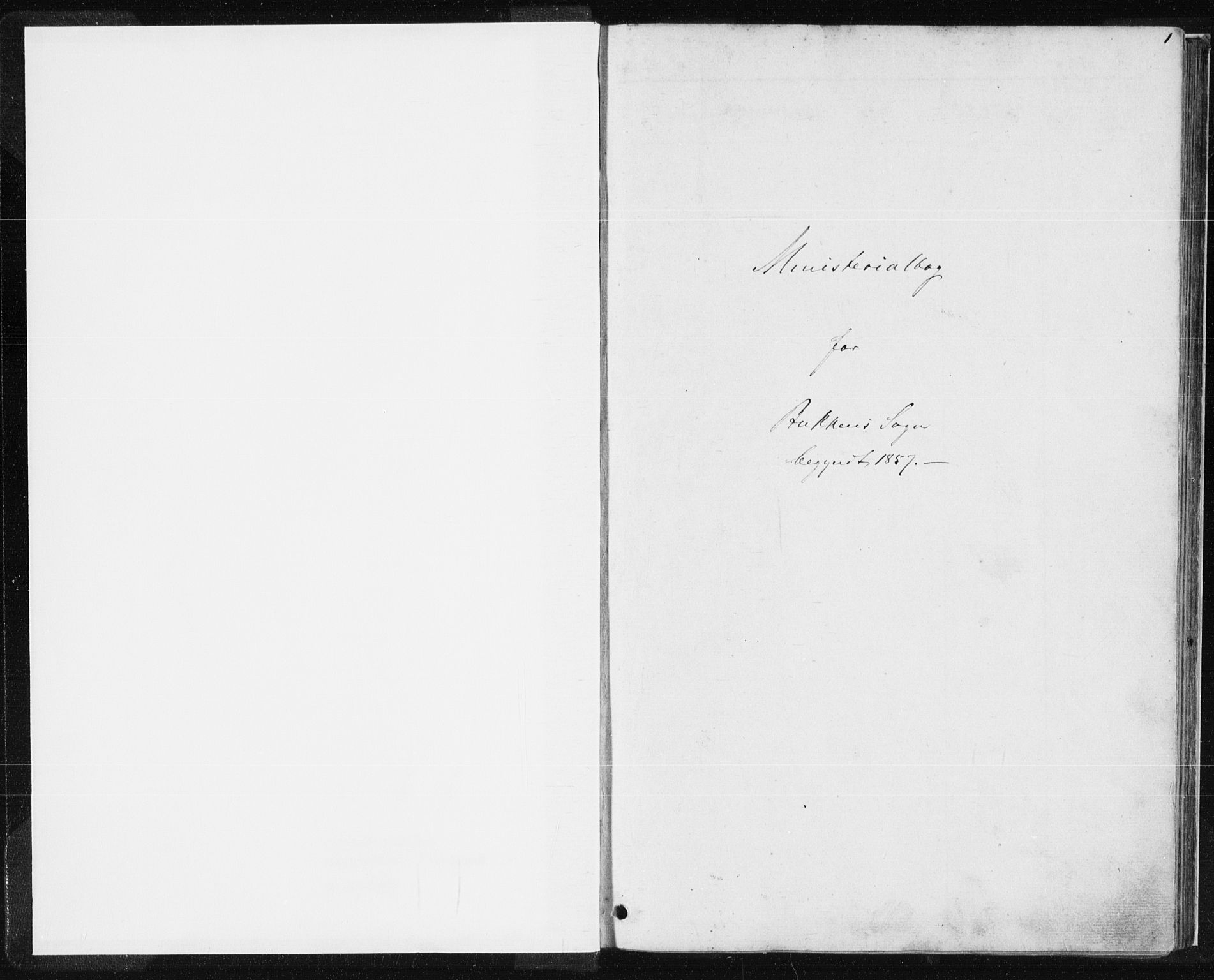 Tysvær sokneprestkontor, AV/SAST-A -101864/H/Ha/Haa/L0004: Ministerialbok nr. A 4, 1857-1878, s. 1