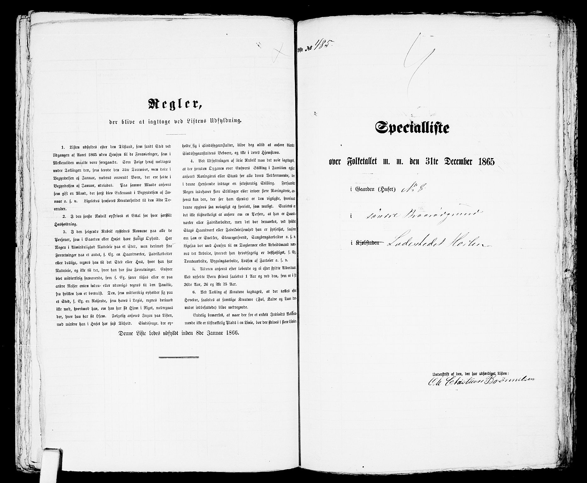 RA, Folketelling 1865 for 0703 Horten ladested, 1865, s. 1013