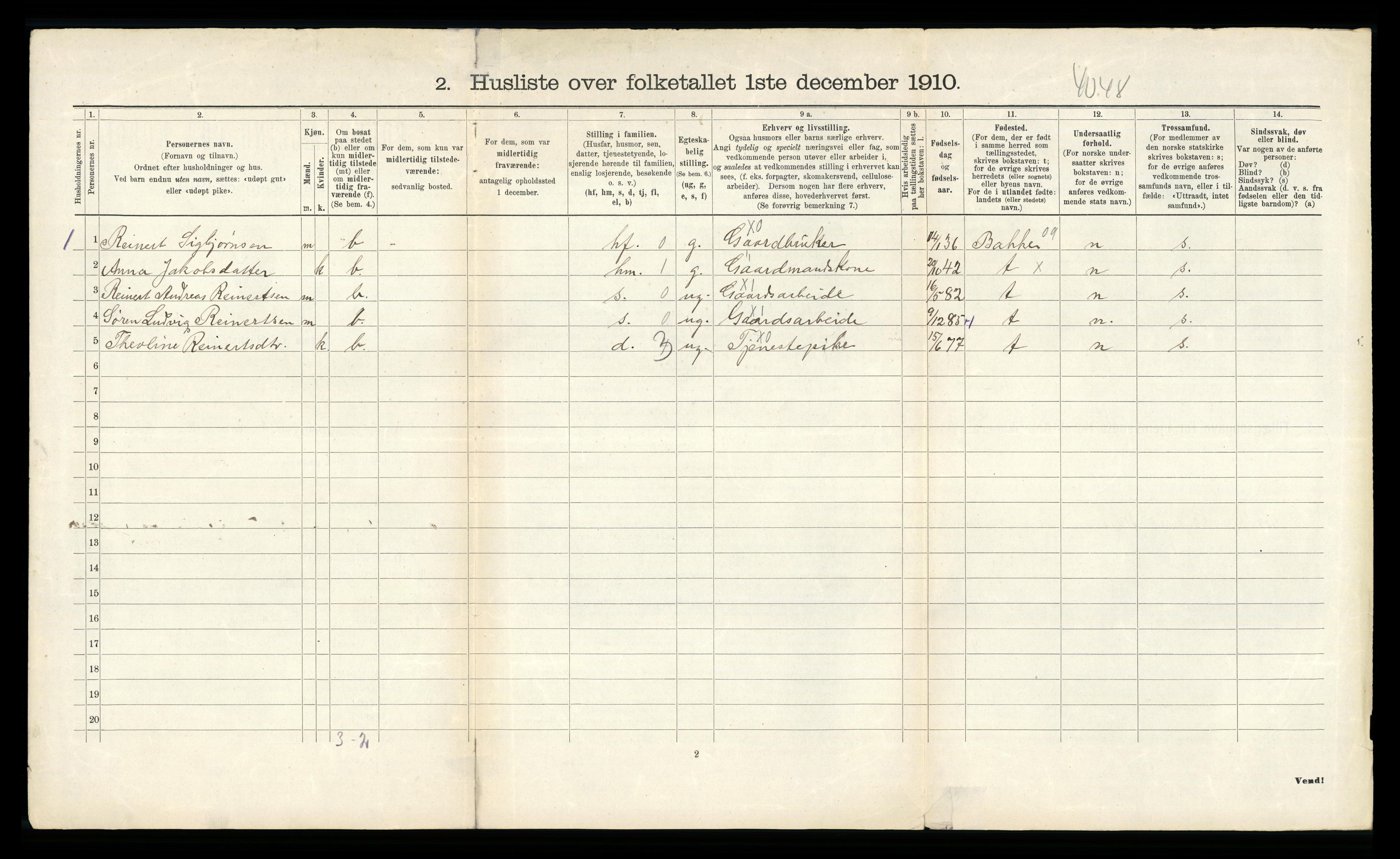 RA, Folketelling 1910 for 1044 Gyland herred, 1910, s. 359