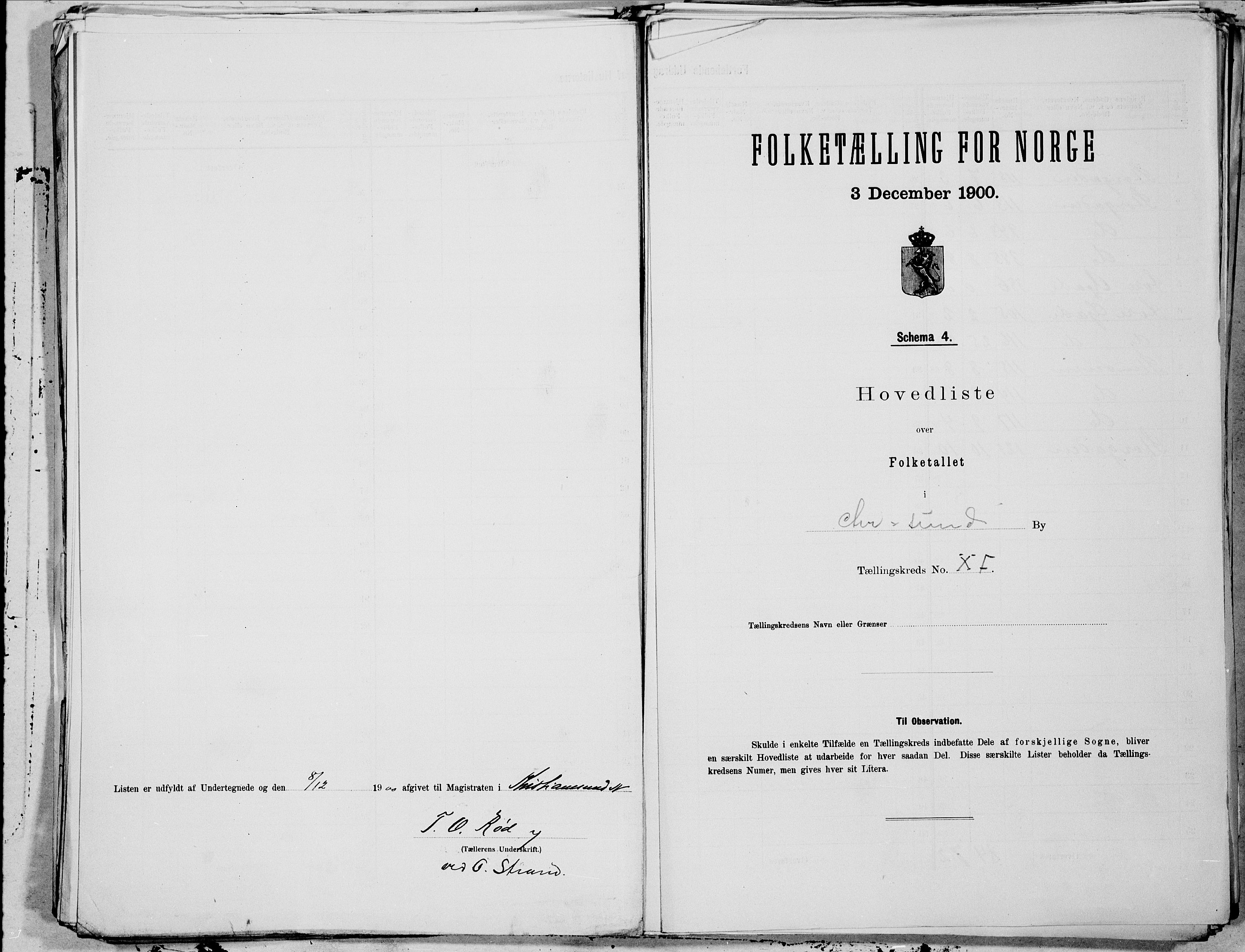 SAT, Folketelling 1900 for 1503 Kristiansund kjøpstad, 1900, s. 22