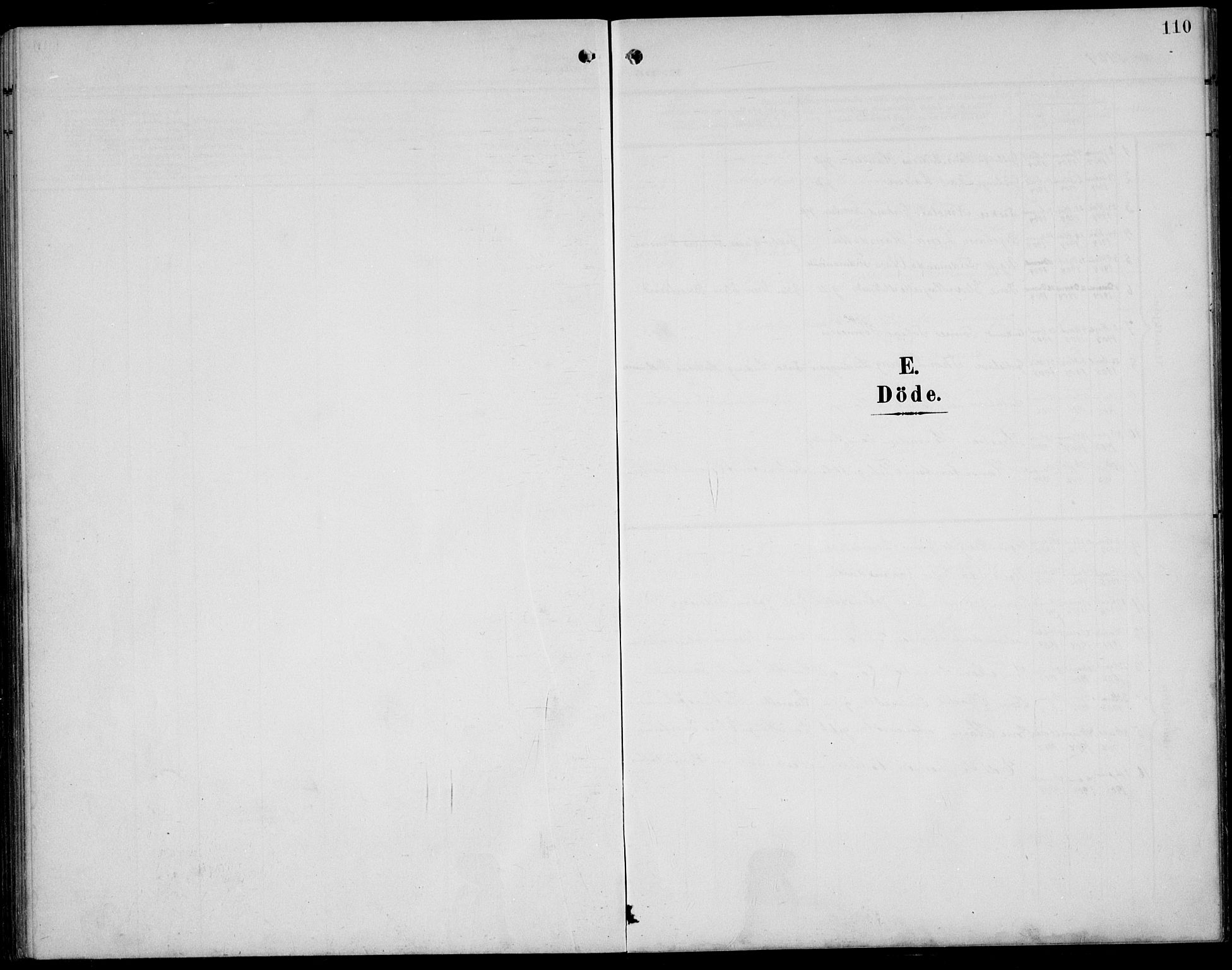 Sokndal sokneprestkontor, SAST/A-101808: Klokkerbok nr. B 7, 1904-1935, s. 110