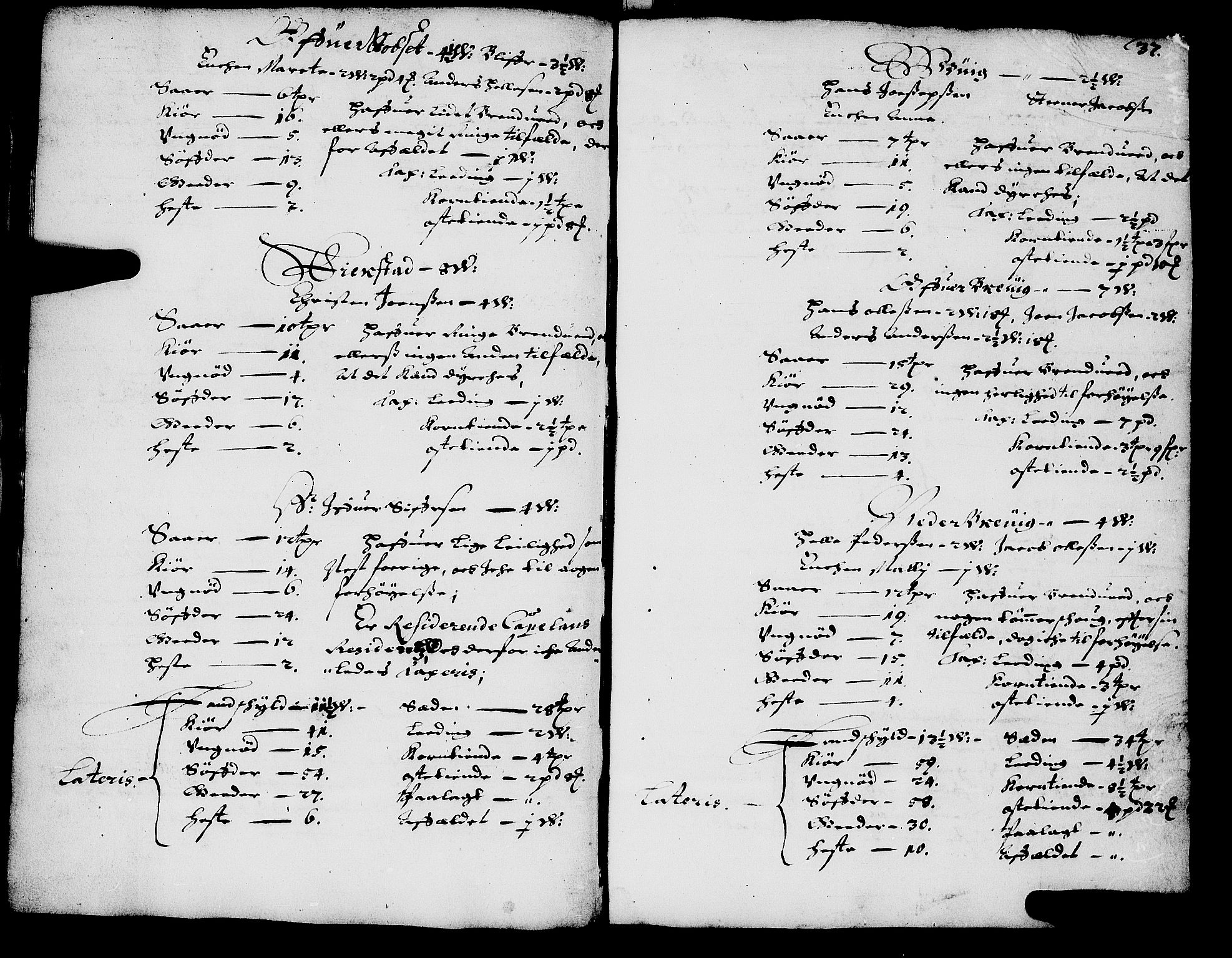 Rentekammeret inntil 1814, Realistisk ordnet avdeling, AV/RA-EA-4070/N/Nb/Nba/L0058: Salten fogderi, 1666-1667, s. 36b-37a