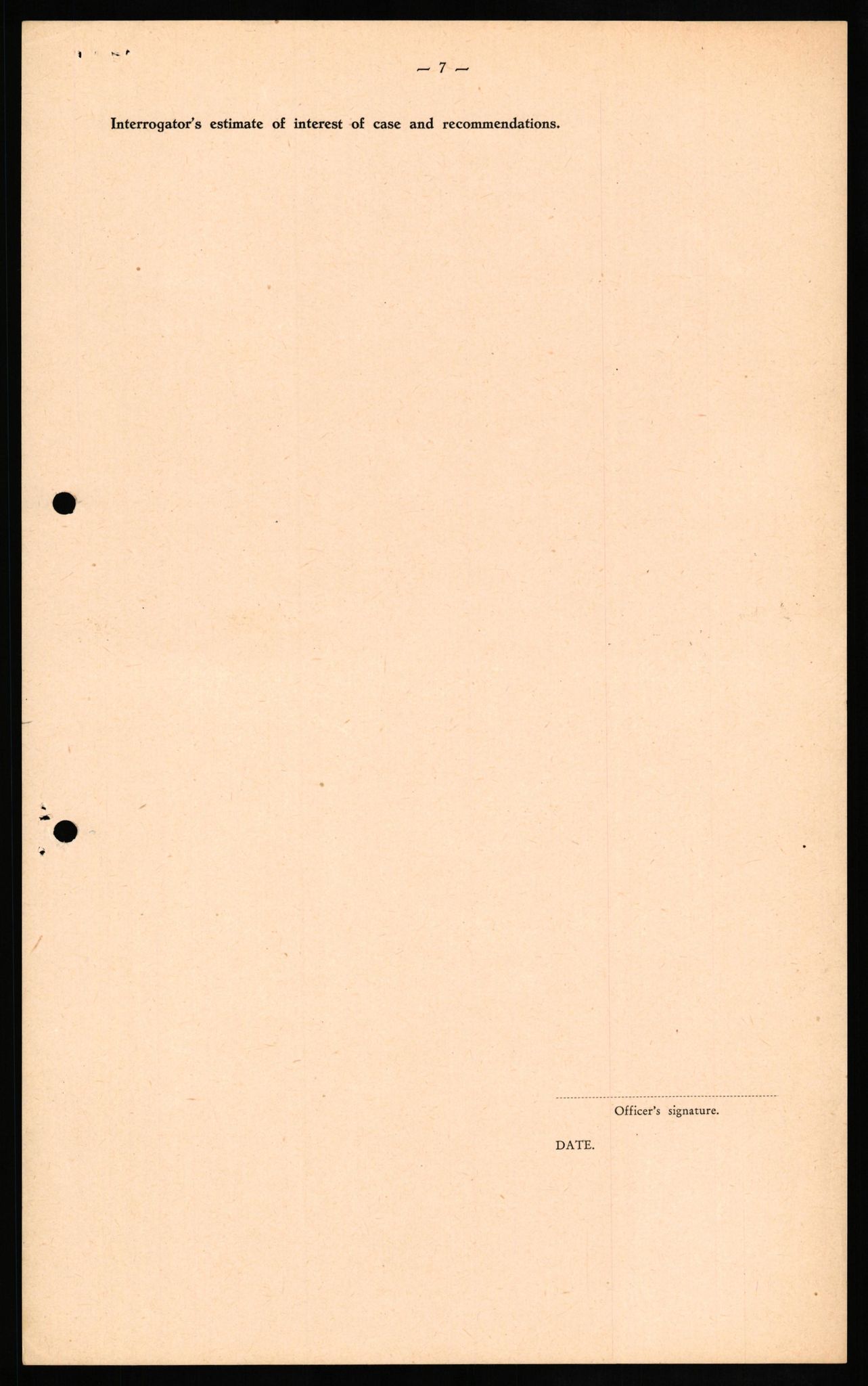 Forsvaret, Forsvarets overkommando II, AV/RA-RAFA-3915/D/Db/L0024: CI Questionaires. Tyske okkupasjonsstyrker i Norge. Tyskere., 1945-1946, s. 54