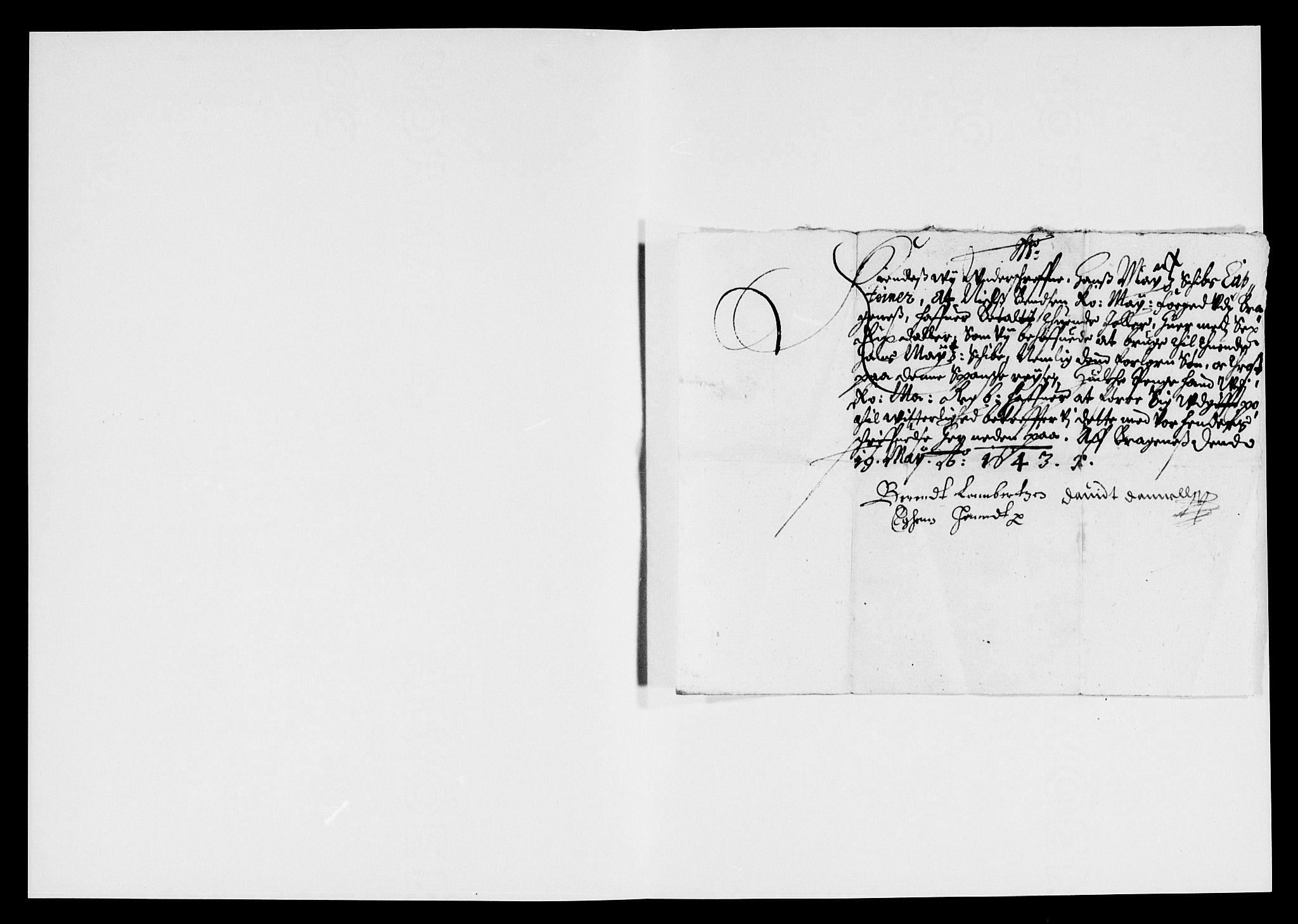 Rentekammeret inntil 1814, Reviderte regnskaper, Lensregnskaper, AV/RA-EA-5023/R/Rb/Rba/L0171: Akershus len, 1643-1644