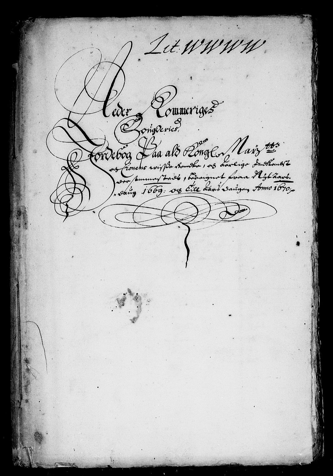 Rentekammeret inntil 1814, Reviderte regnskaper, Stiftamtstueregnskaper, Landkommissariatet på Akershus og Akershus stiftamt, AV/RA-EA-5869/R/Rb/L0063: Akershus stiftamt, 1669