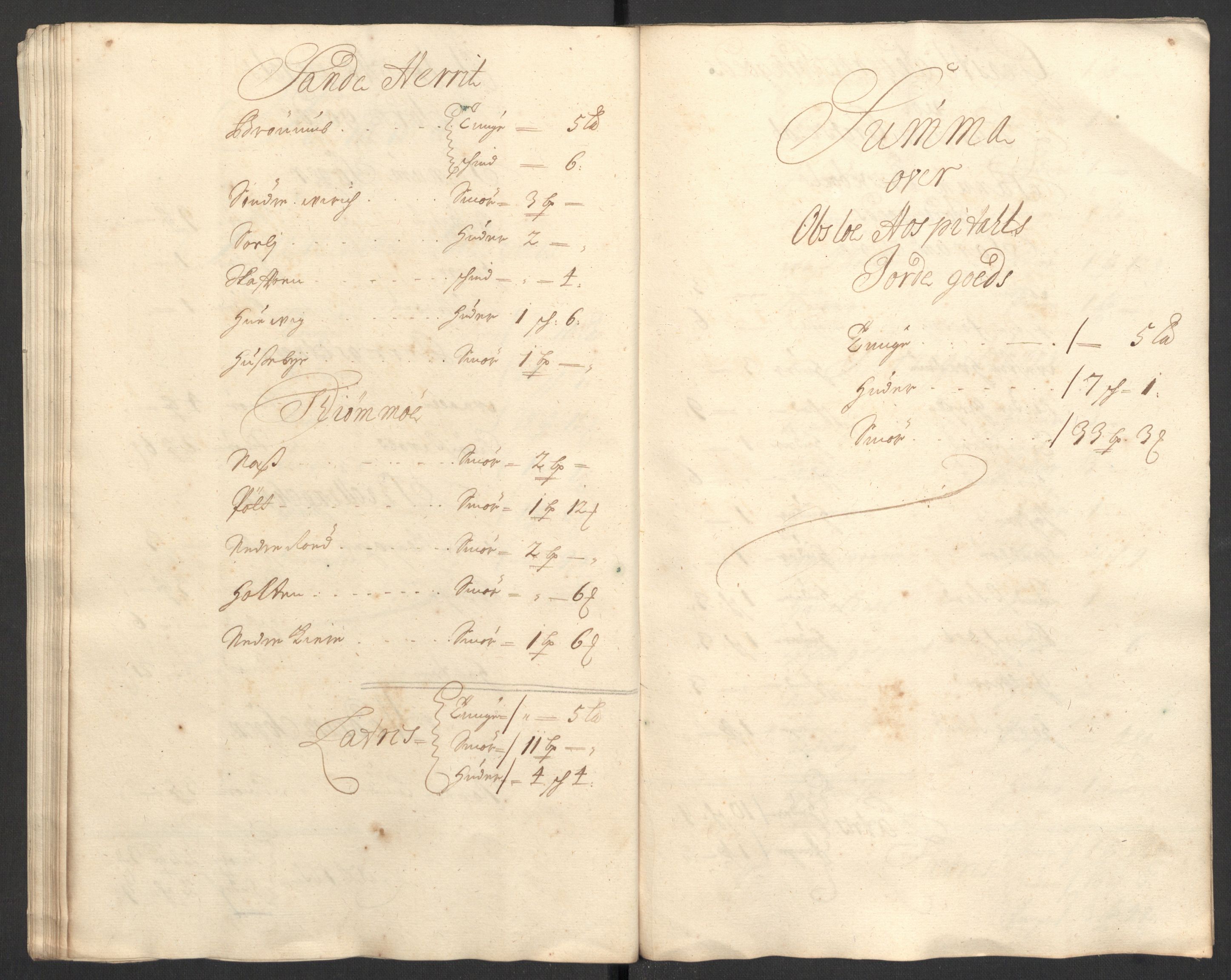 Rentekammeret inntil 1814, Reviderte regnskaper, Fogderegnskap, RA/EA-4092/R33/L1978: Fogderegnskap Larvik grevskap, 1704-1705, s. 219