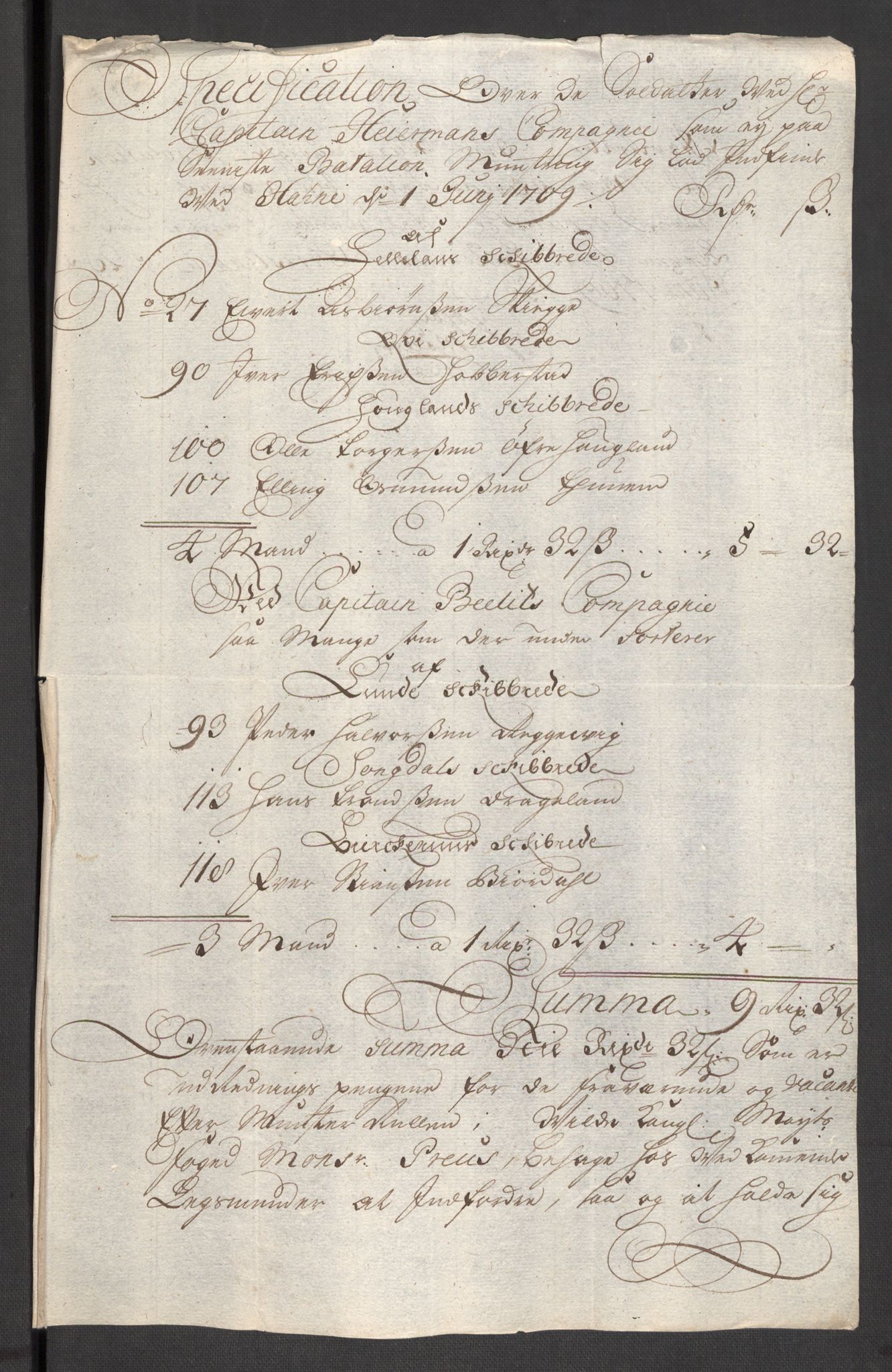 Rentekammeret inntil 1814, Reviderte regnskaper, Fogderegnskap, AV/RA-EA-4092/R46/L2734: Fogderegnskap Jæren og Dalane, 1709-1710, s. 45