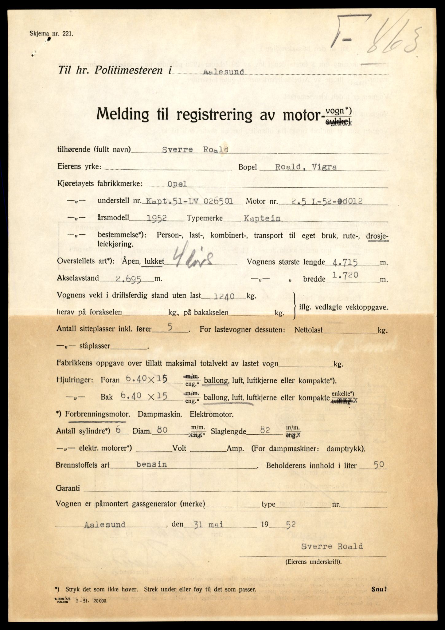 Møre og Romsdal vegkontor - Ålesund trafikkstasjon, AV/SAT-A-4099/F/Fe/L0025: Registreringskort for kjøretøy T 10931 - T 11045, 1927-1998, s. 1333