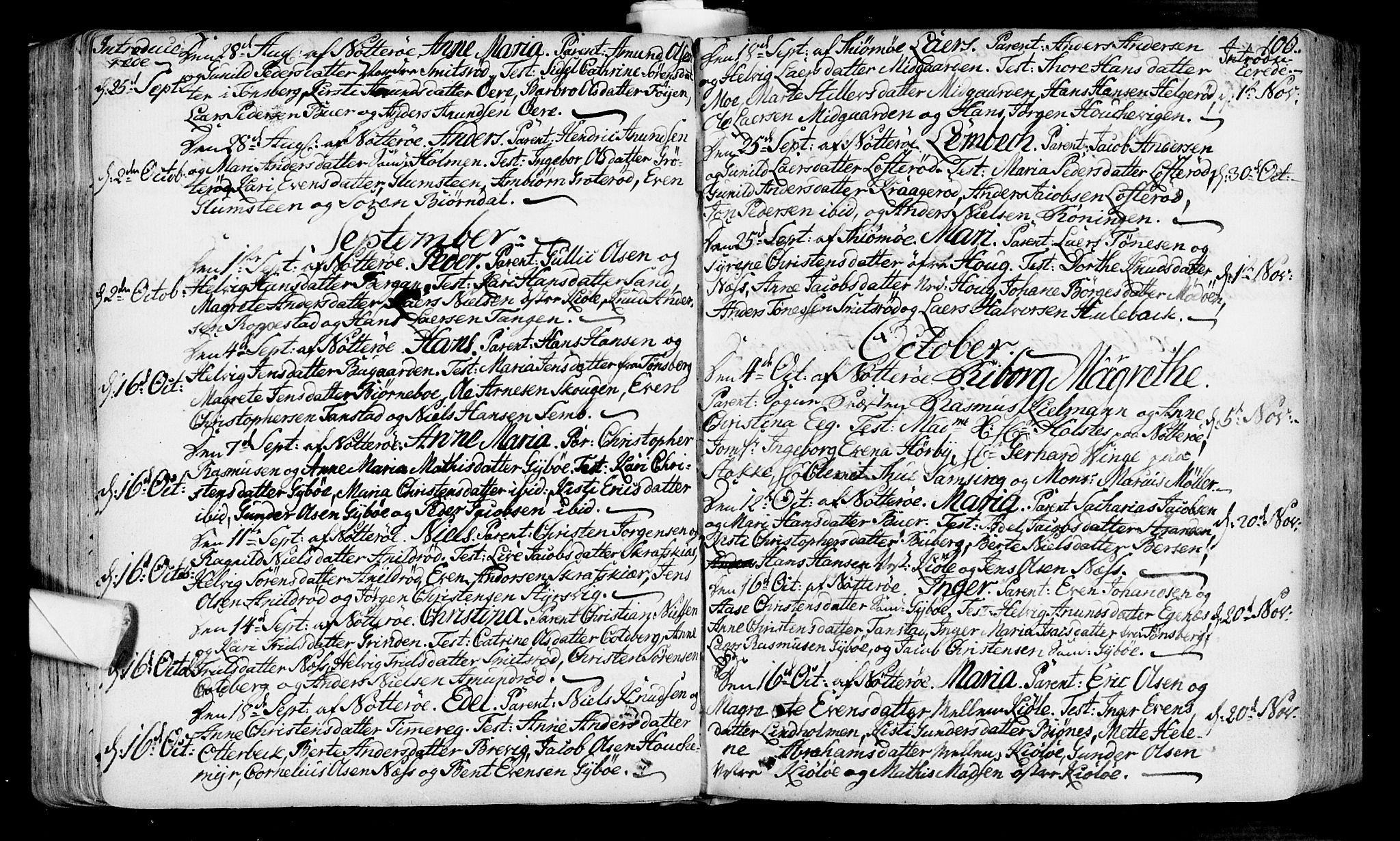Nøtterøy kirkebøker, AV/SAKO-A-354/F/Fa/L0002: Ministerialbok nr. I 2, 1738-1790, s. 106
