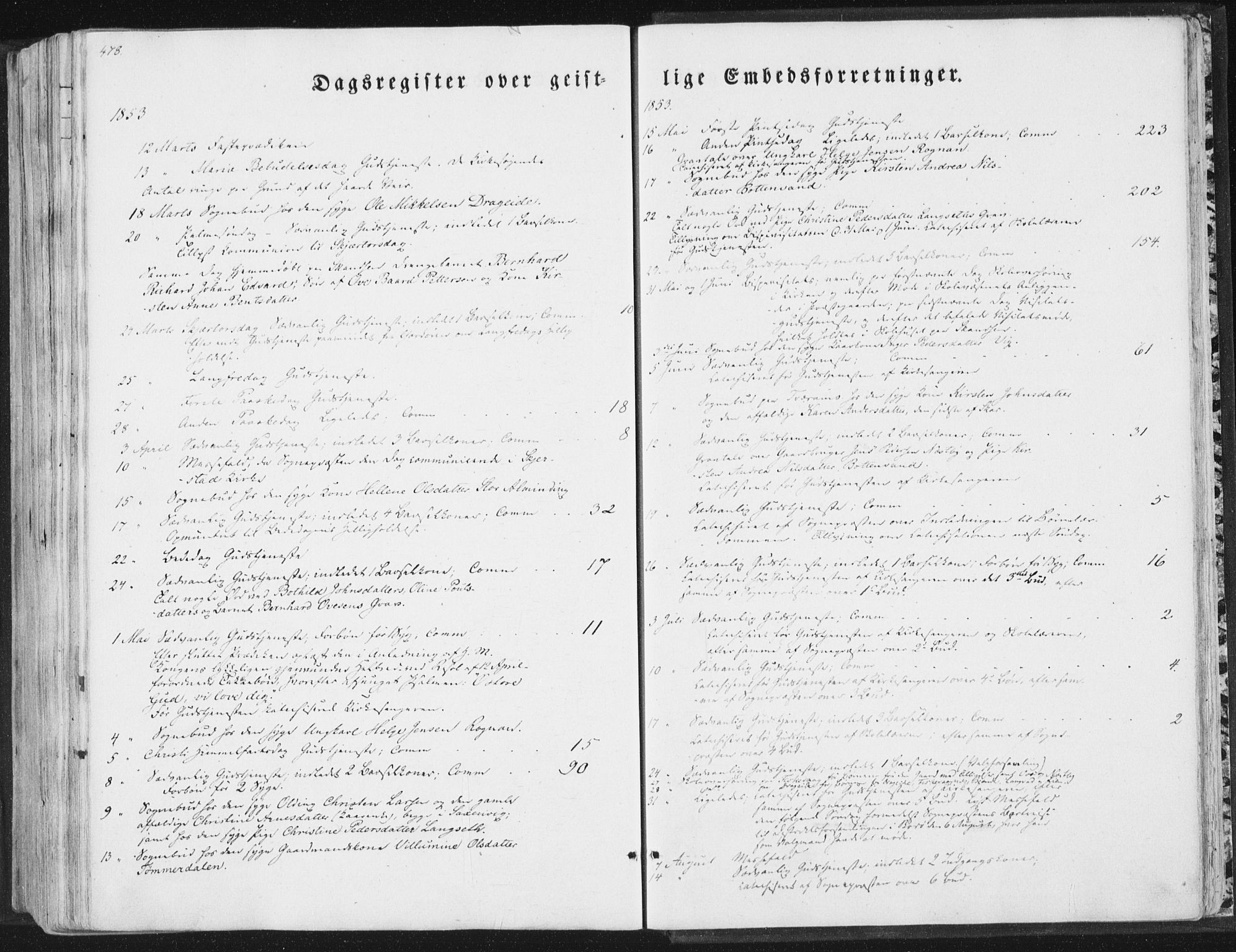 Ministerialprotokoller, klokkerbøker og fødselsregistre - Nordland, AV/SAT-A-1459/847/L0667: Ministerialbok nr. 847A07, 1842-1871, s. 478