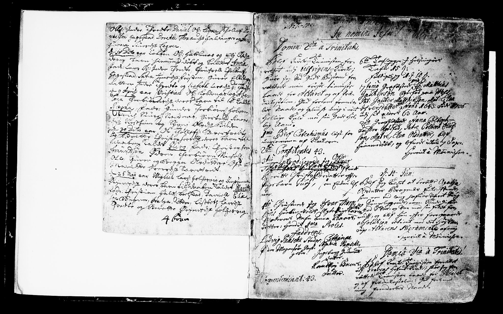 Ulvik sokneprestembete, AV/SAB-A-78801/H/Haa: Ministerialbok nr.  A 3, 1706-1715, s. 3