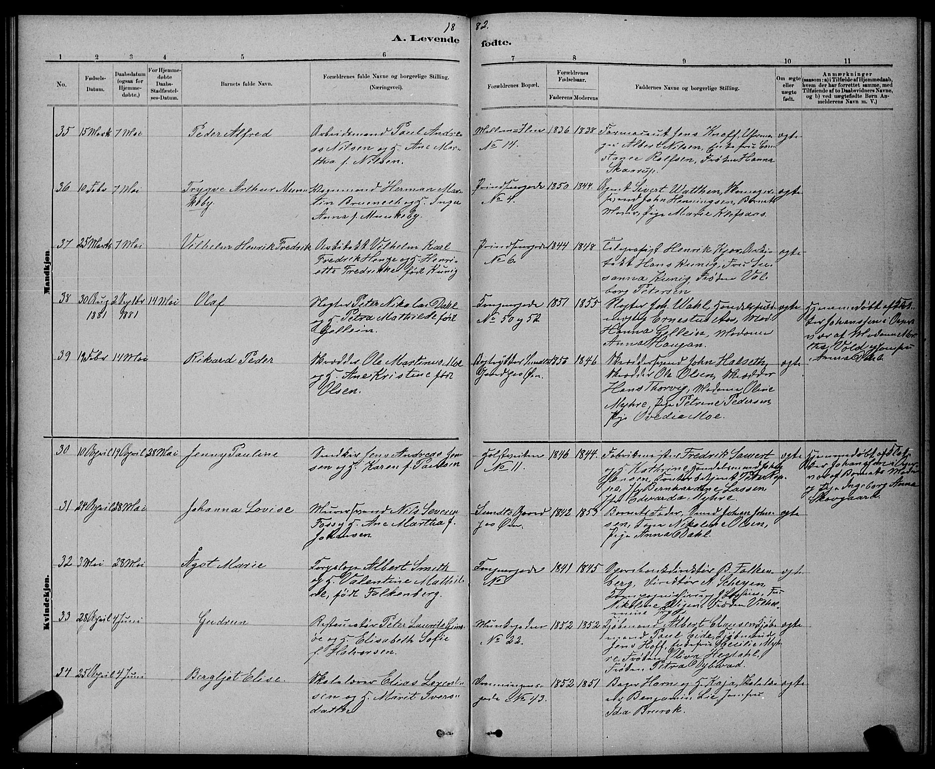 Ministerialprotokoller, klokkerbøker og fødselsregistre - Sør-Trøndelag, SAT/A-1456/601/L0091: Klokkerbok nr. 601C09, 1878-1883
