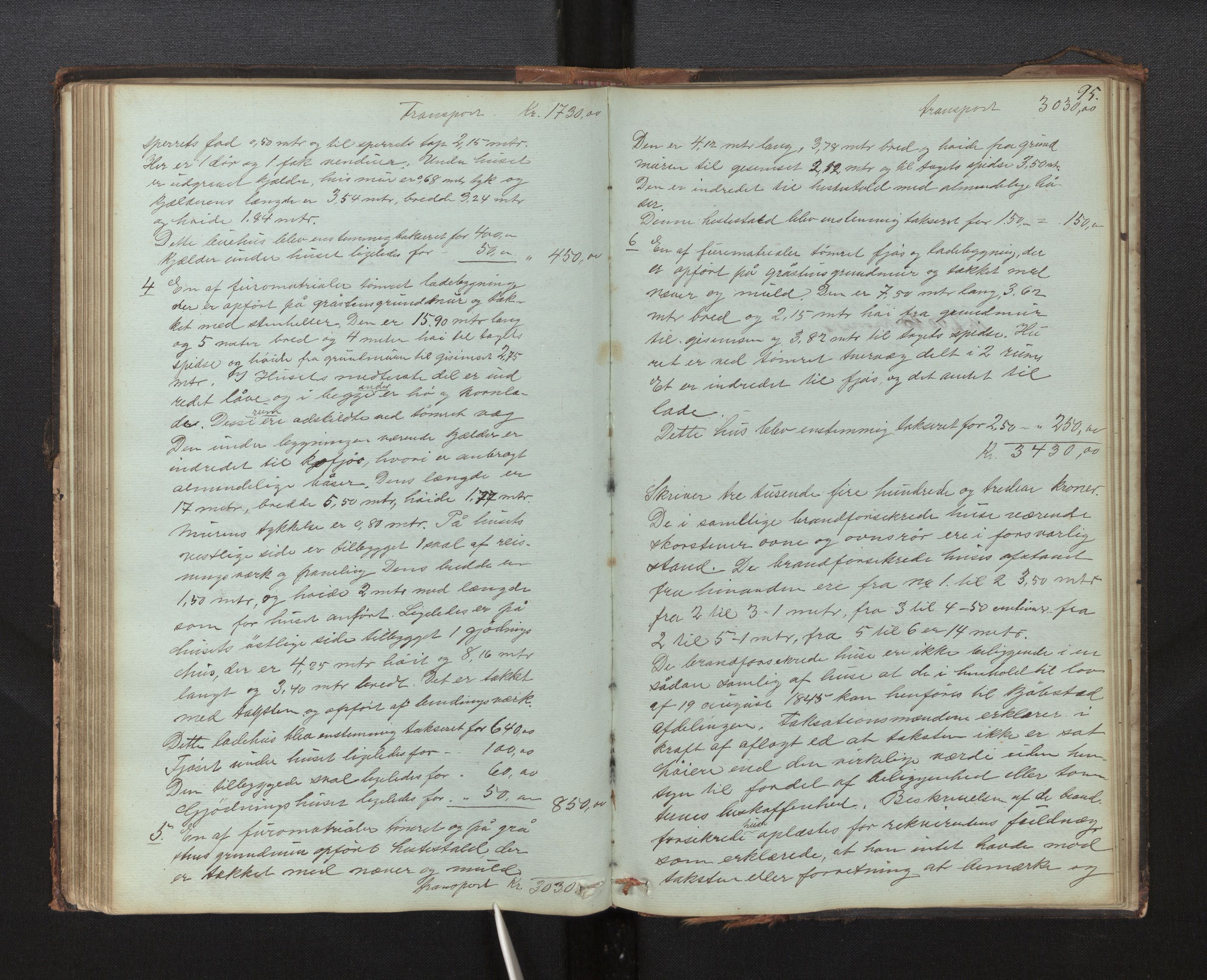 Lensmannen i Nærøy, AV/SAB-A-29601/0012/L0001: Branntakstprotokoll, 1846-1894, s. 94b-95a