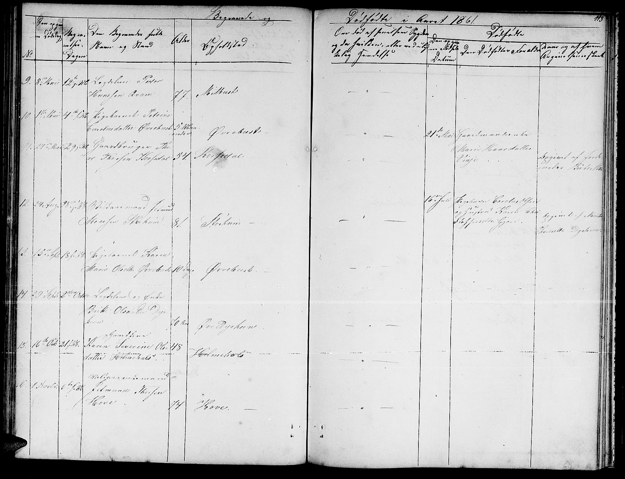 Ministerialprotokoller, klokkerbøker og fødselsregistre - Møre og Romsdal, SAT/A-1454/521/L0300: Klokkerbok nr. 521C01, 1854-1881, s. 113