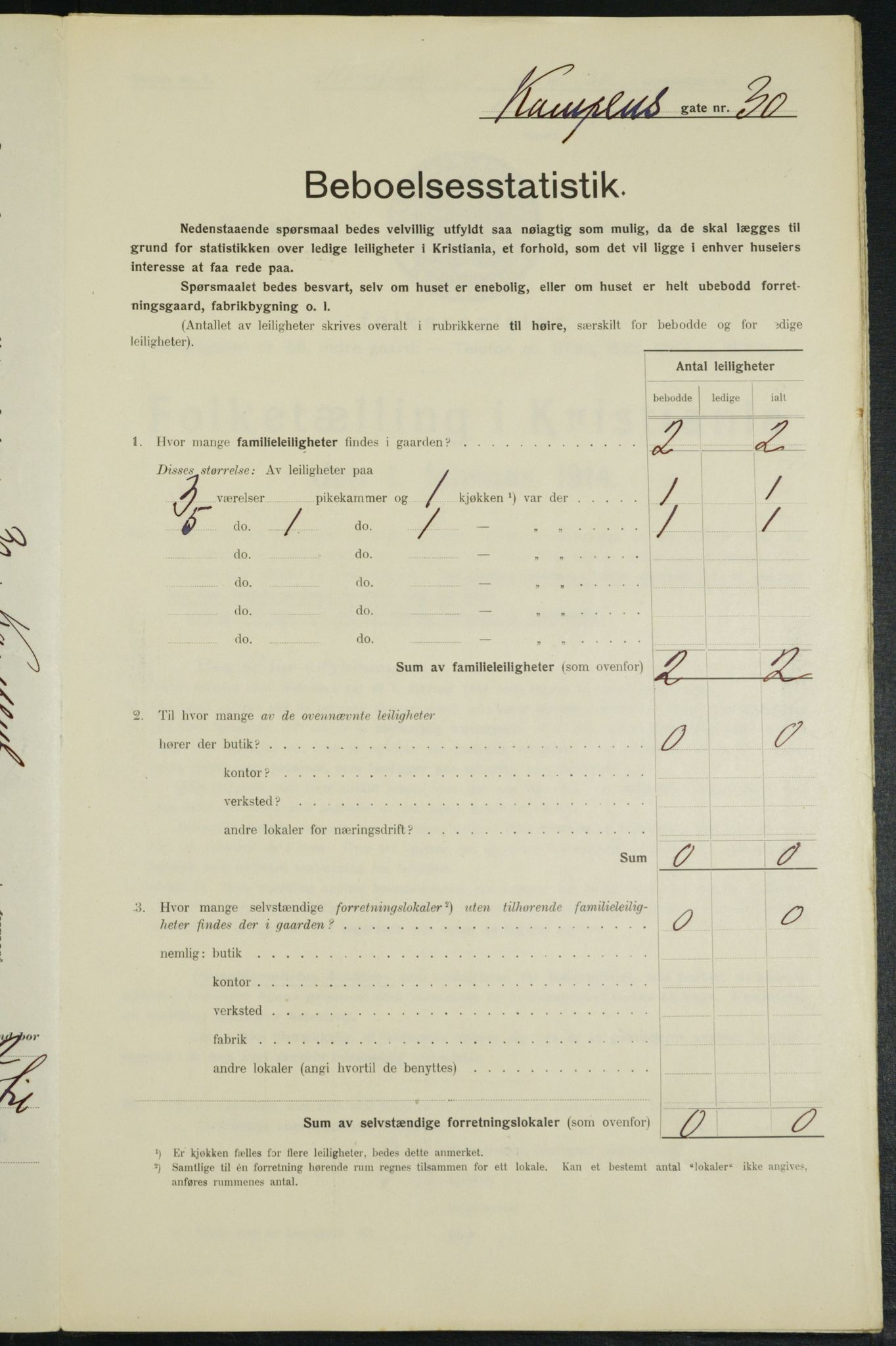 OBA, Kommunal folketelling 1.2.1914 for Kristiania, 1914, s. 47893