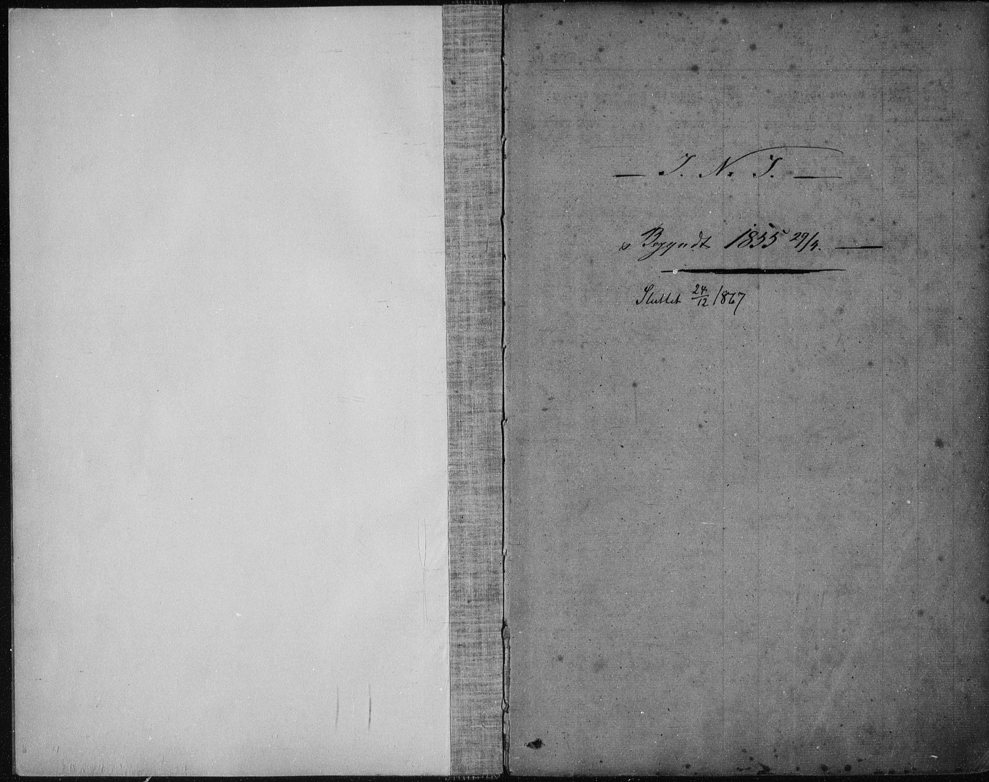 Domkirken sokneprestkontor, SAST/A-101812/001/30/30BA/L0017: Ministerialbok nr. A 16, 1855-1867