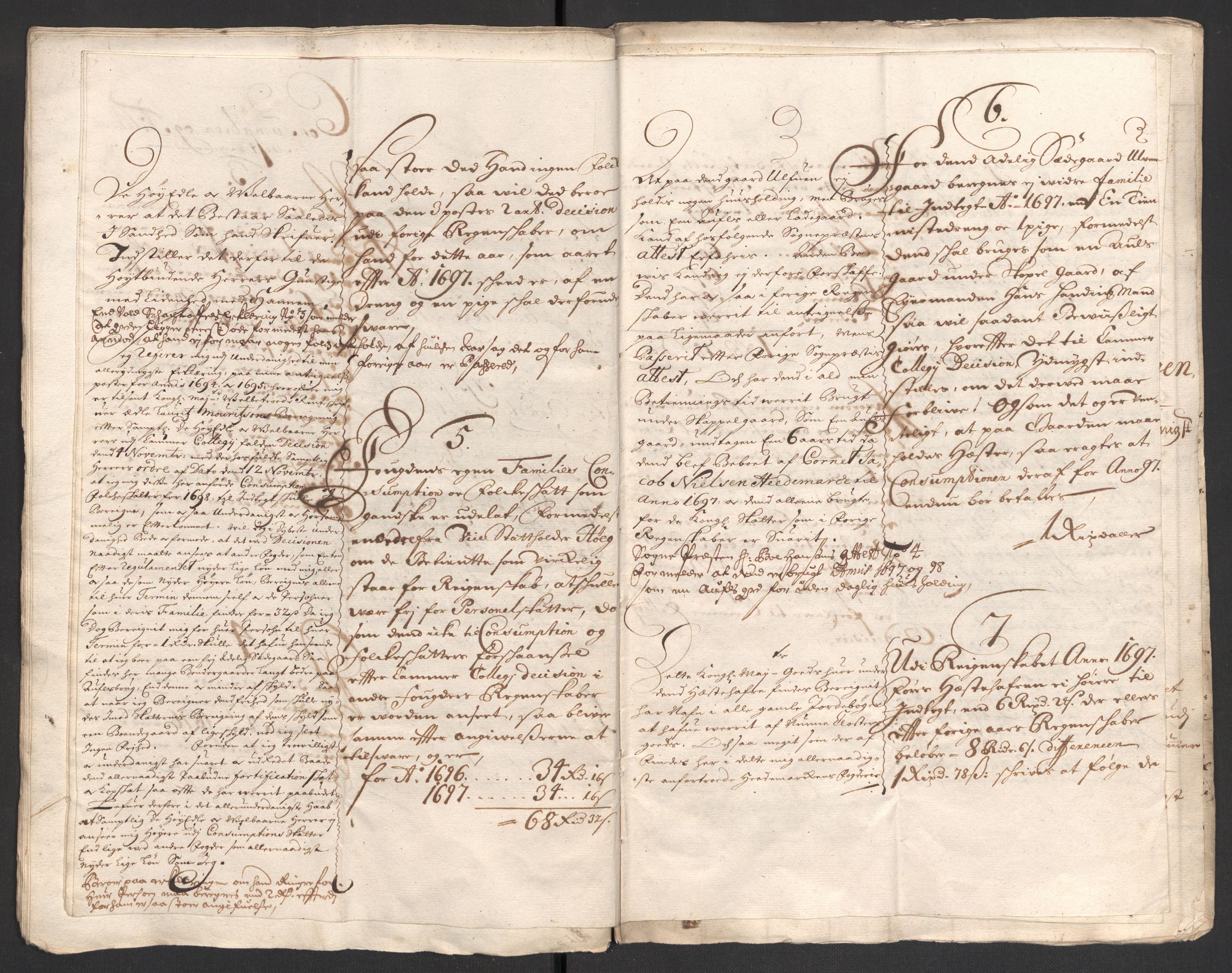 Rentekammeret inntil 1814, Reviderte regnskaper, Fogderegnskap, AV/RA-EA-4092/R16/L1037: Fogderegnskap Hedmark, 1697-1698, s. 224