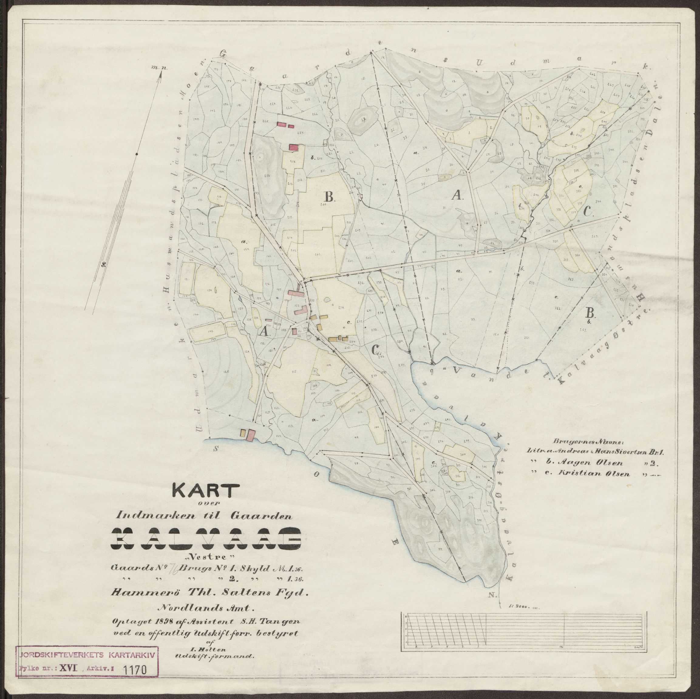 Jordskifteverkets kartarkiv, AV/RA-S-3929/T, 1859-1988, s. 1338