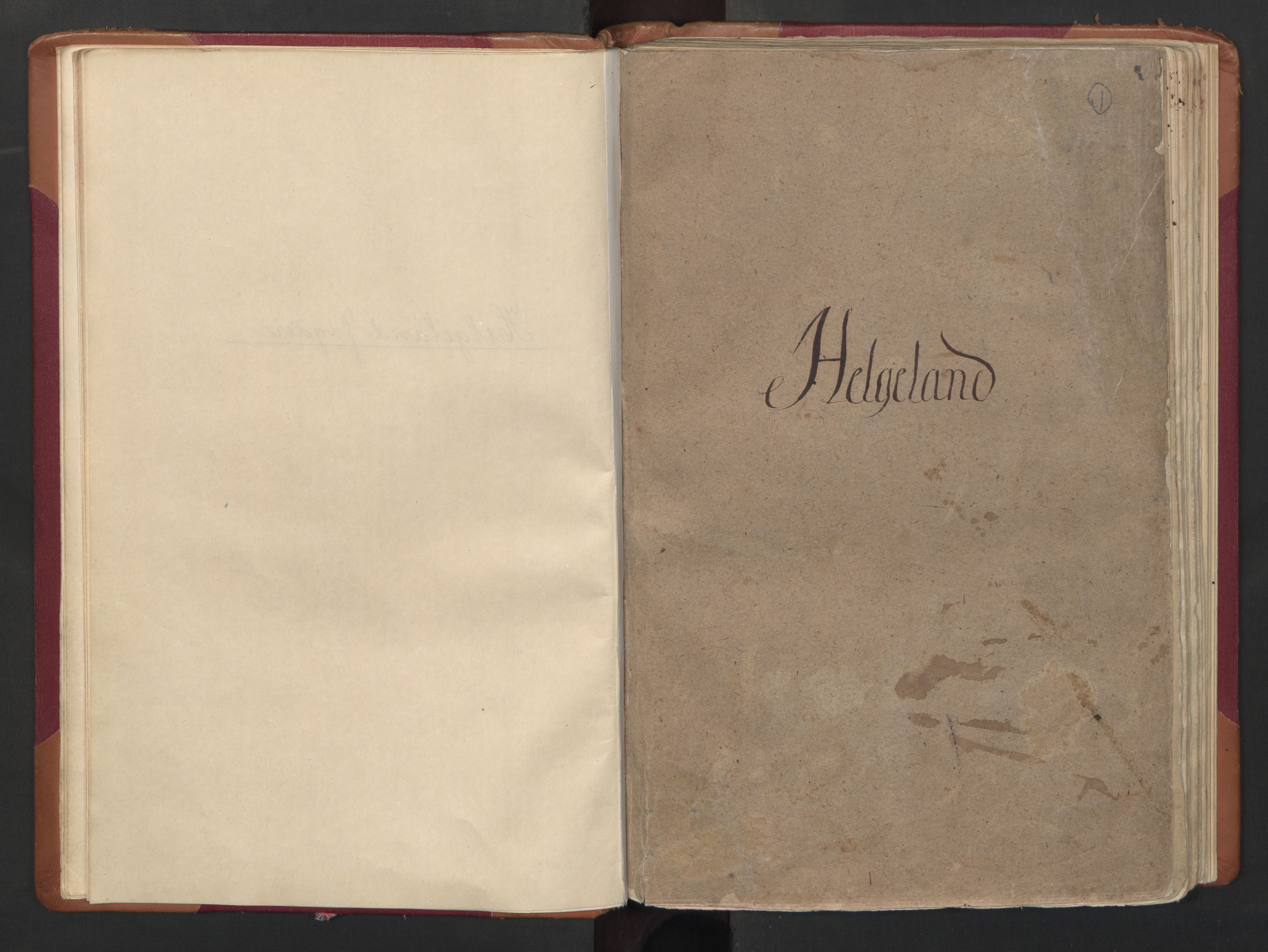 RA, Manntallet 1701, nr. 16: Helgeland fogderi, 1701, s. 1
