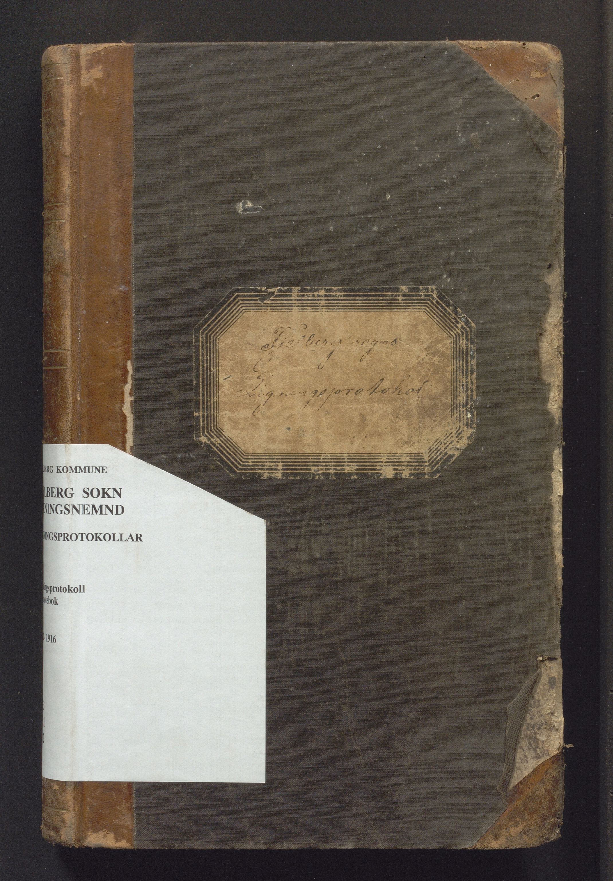 Fjelberg kommune. Likningsnemnda i Fjelberg sokn, IKAH/1213-142.1/F/Fa/L0002: Likningsprotokoll med møtebok i Fjelberg sokn, 1902-1916