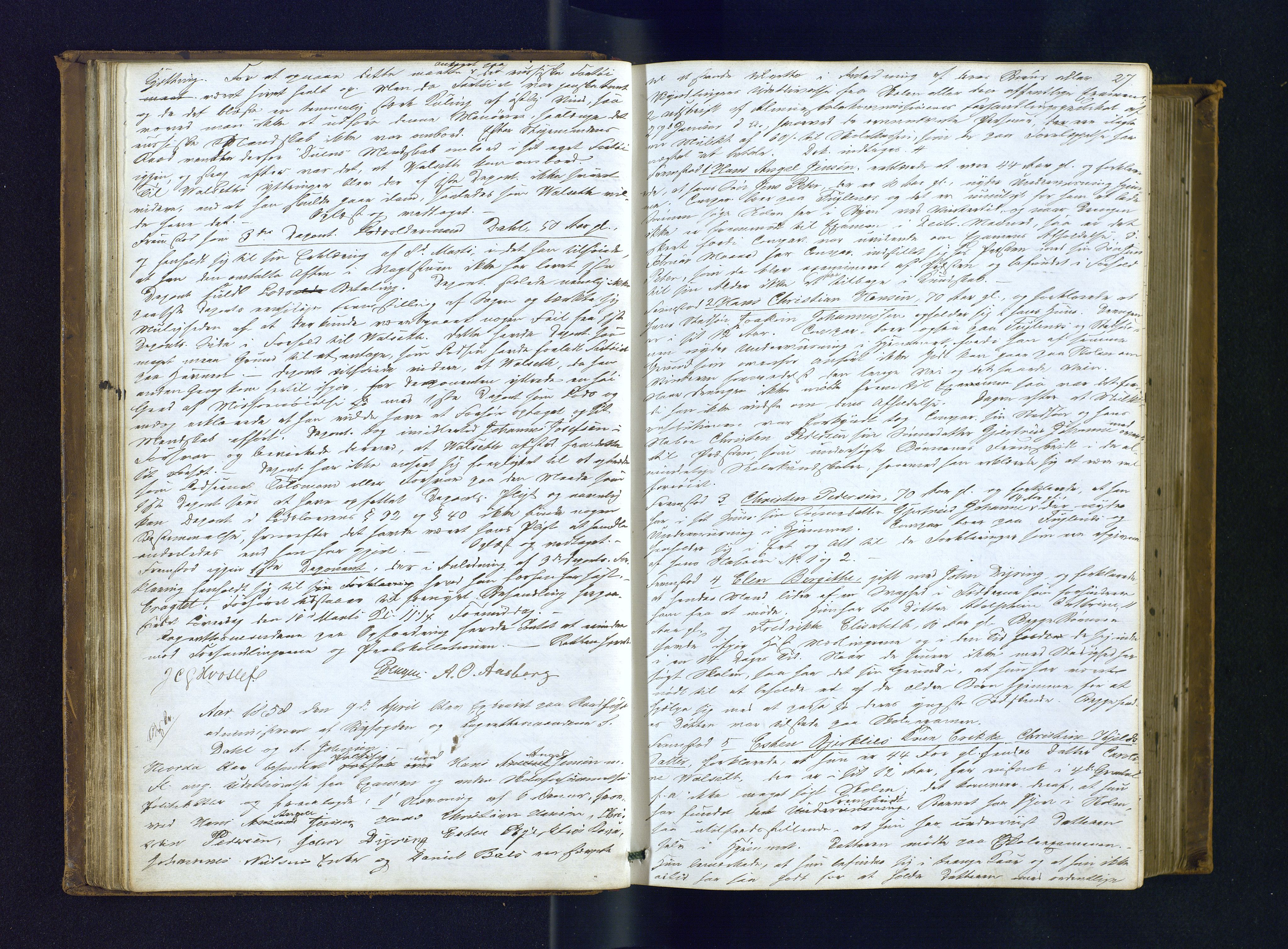 Byfogden i Hammerfest, AV/SATØ-S-0064/G/L0115: Ekstrarettsprotokoll m/reg., 1857-1864, s. 27