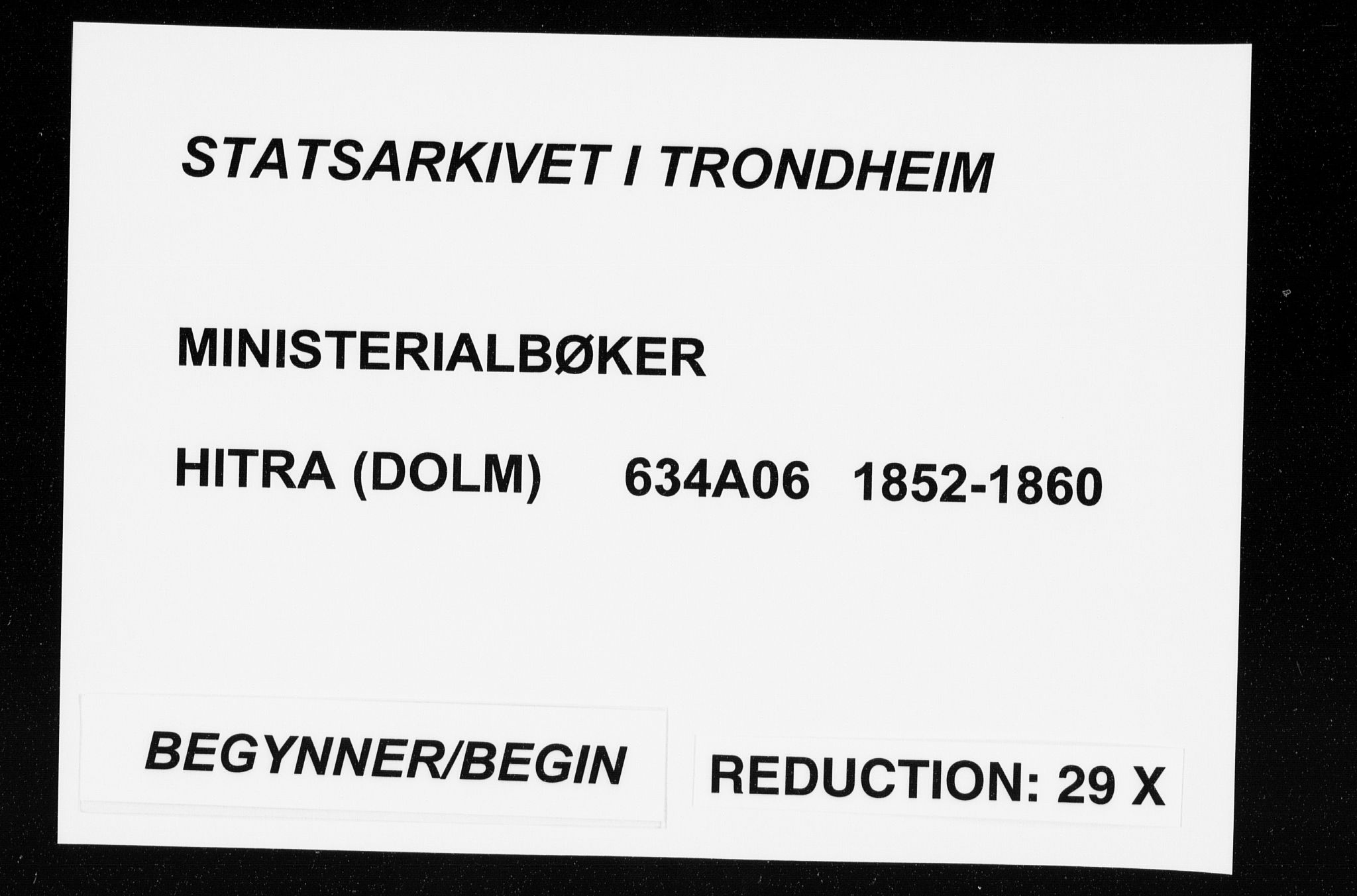 Ministerialprotokoller, klokkerbøker og fødselsregistre - Sør-Trøndelag, SAT/A-1456/634/L0530: Ministerialbok nr. 634A06, 1852-1860