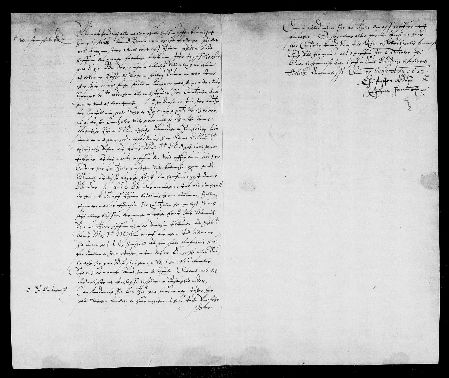 Danske Kanselli, Skapsaker, AV/RA-EA-4061/F/L0055: Skap 14, pakke 18A-18B, litra Ø, 1607-1704, s. 38