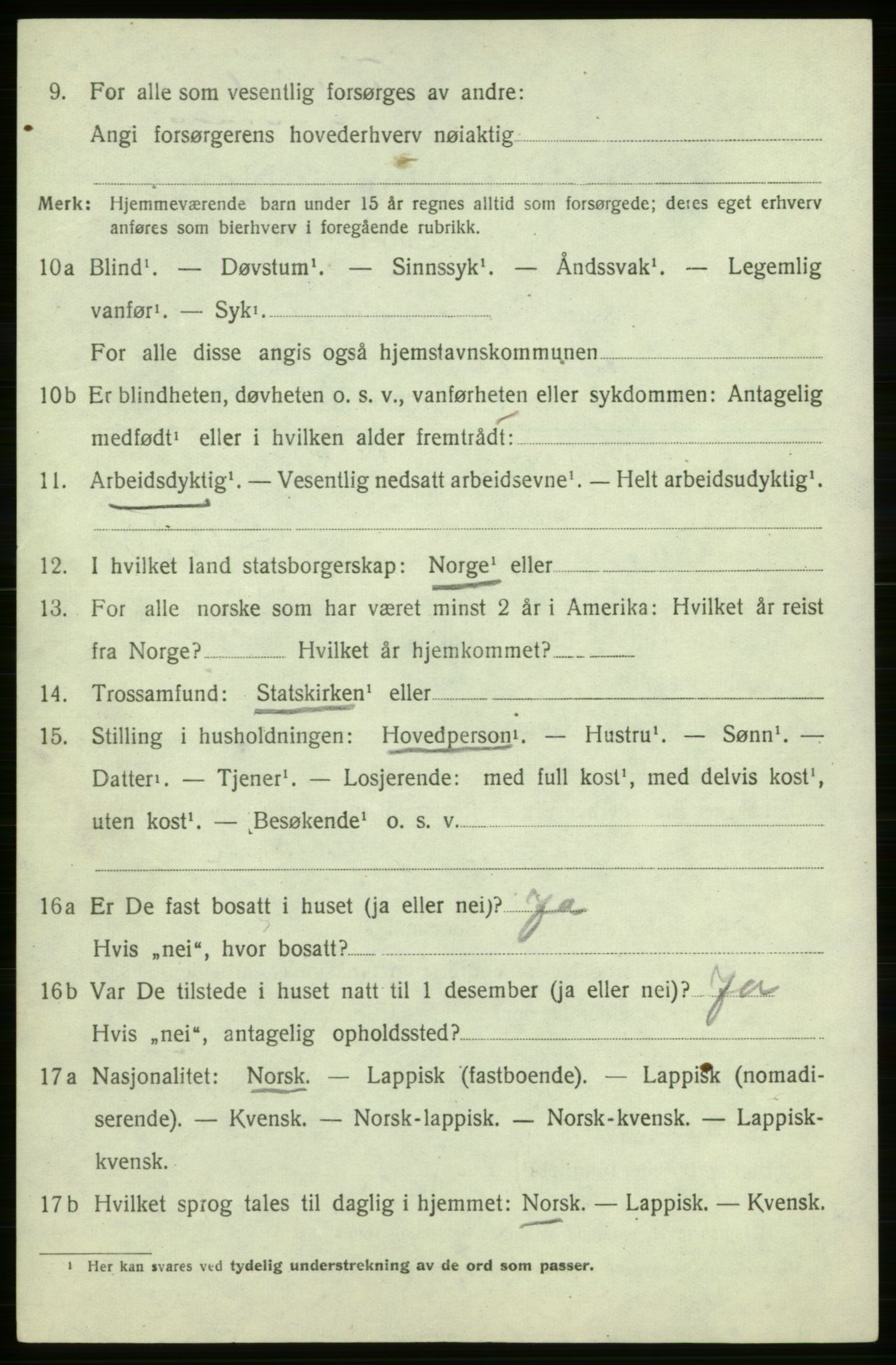 SATØ, Folketelling 1920 for 2018 Måsøy herred, 1920, s. 1291