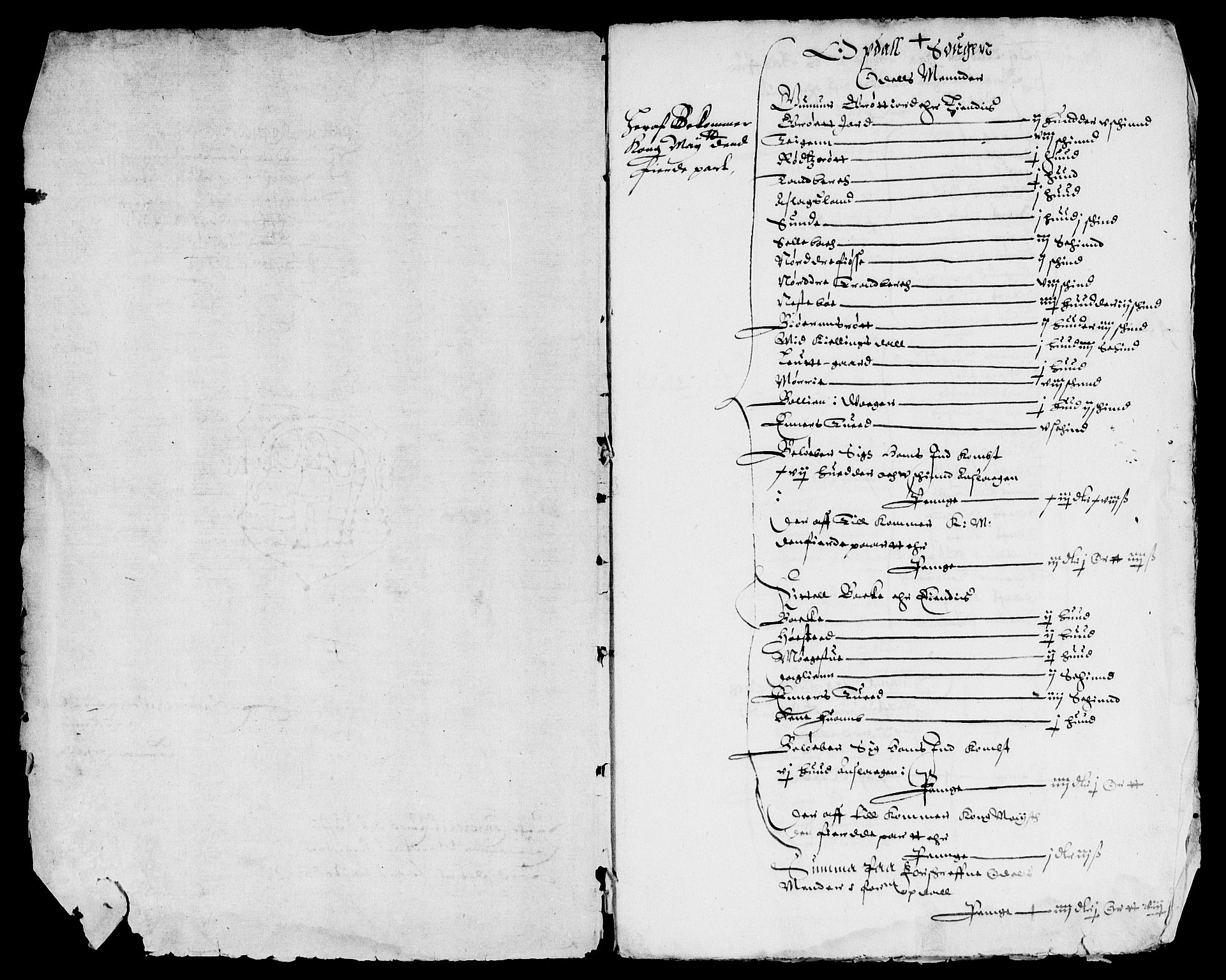 Rentekammeret inntil 1814, Reviderte regnskaper, Lensregnskaper, AV/RA-EA-5023/R/Rb/Rbl/L0001: Brunla len med Numedal len til 1628,  Sandsvær len 1626-28 og Eiker len 1626-37, 1617-1627