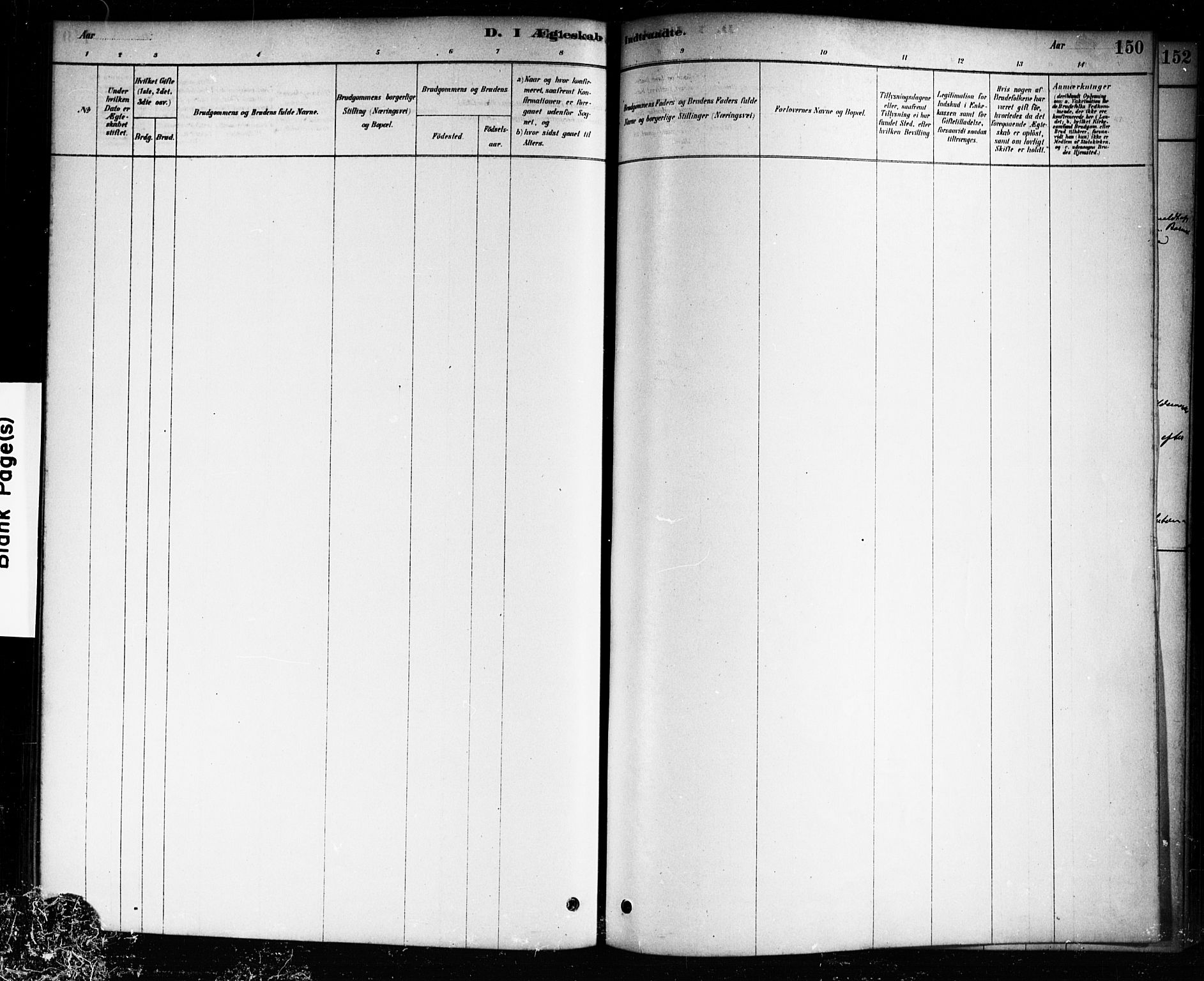 Aremark prestekontor Kirkebøker, SAO/A-10899/F/Fb/L0004: Ministerialbok nr. II 4, 1878-1895, s. 150
