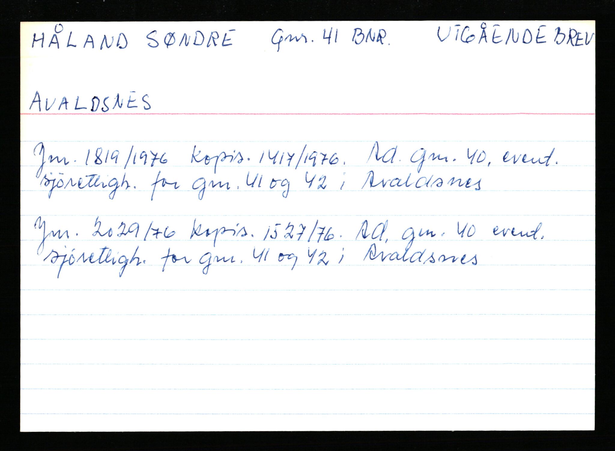 Statsarkivet i Stavanger, AV/SAST-A-101971/03/Y/Yk/L0020: Registerkort sortert etter gårdsnavn: Høle - Idsal, 1750-1930, s. 179